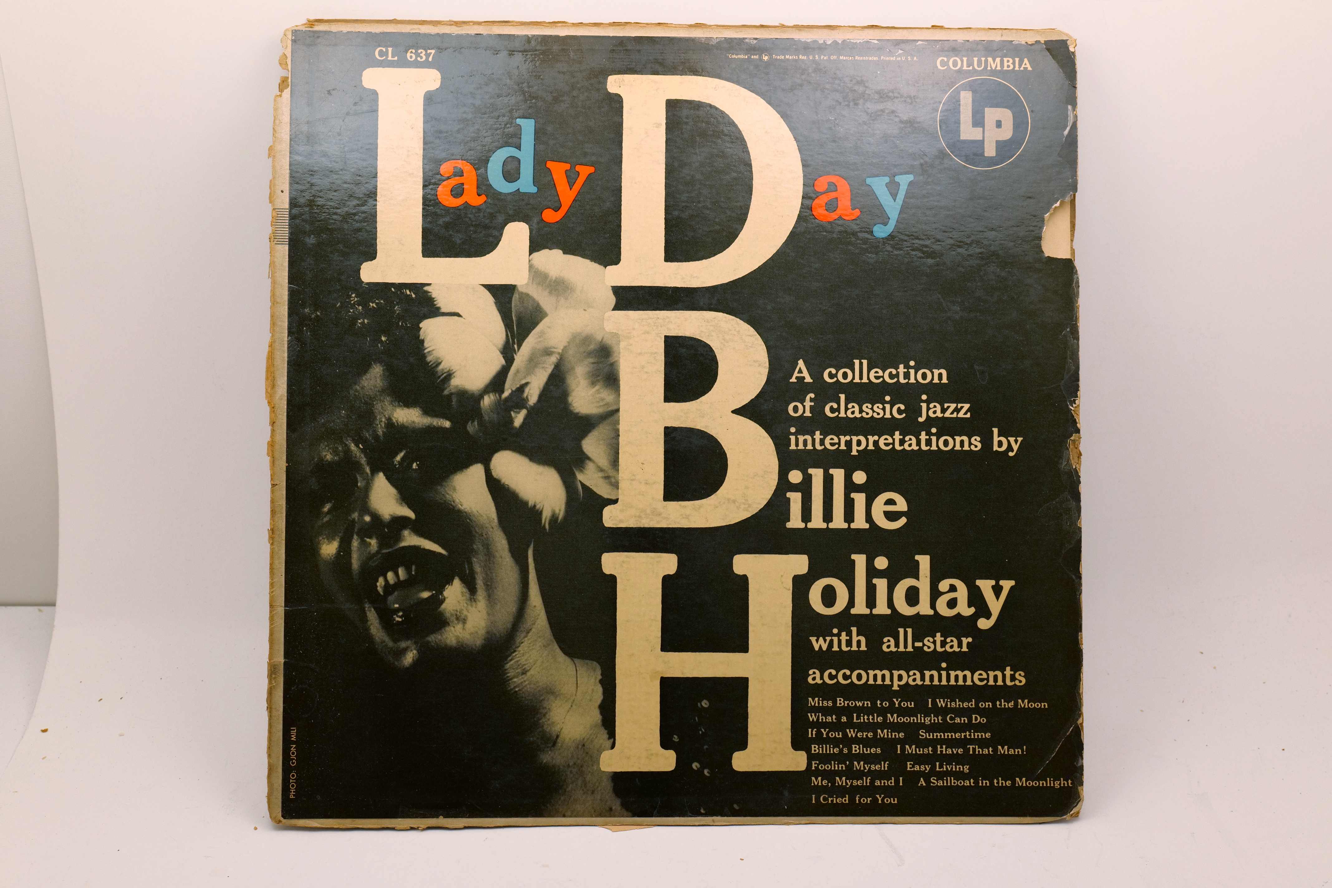 Billie Holiday Lady Day LP CL 637 Columbia Mono Jazz