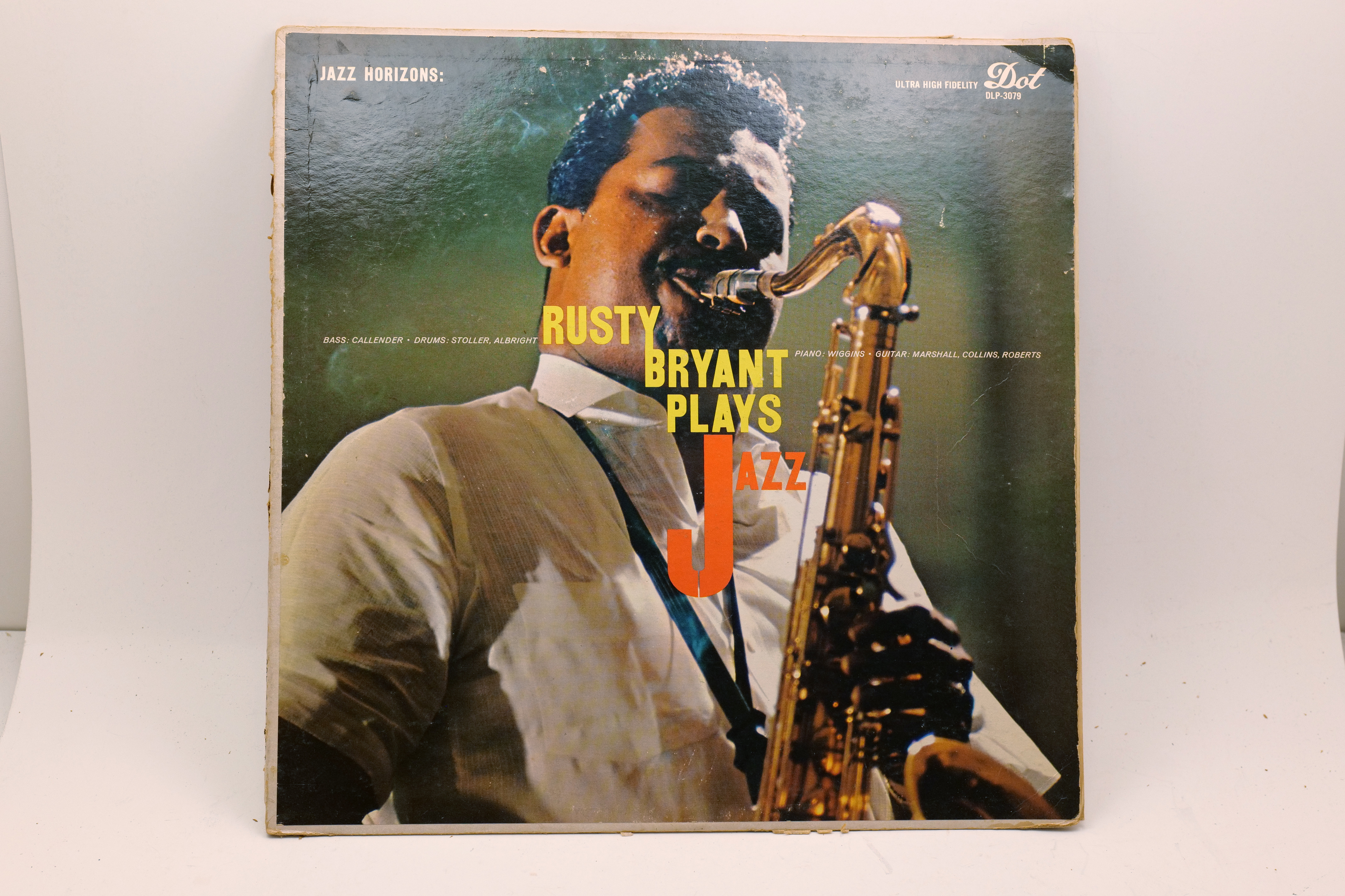 Rusty Bryant Plays Jazz LP DLP-3079 Dot Records Jazz Horizons