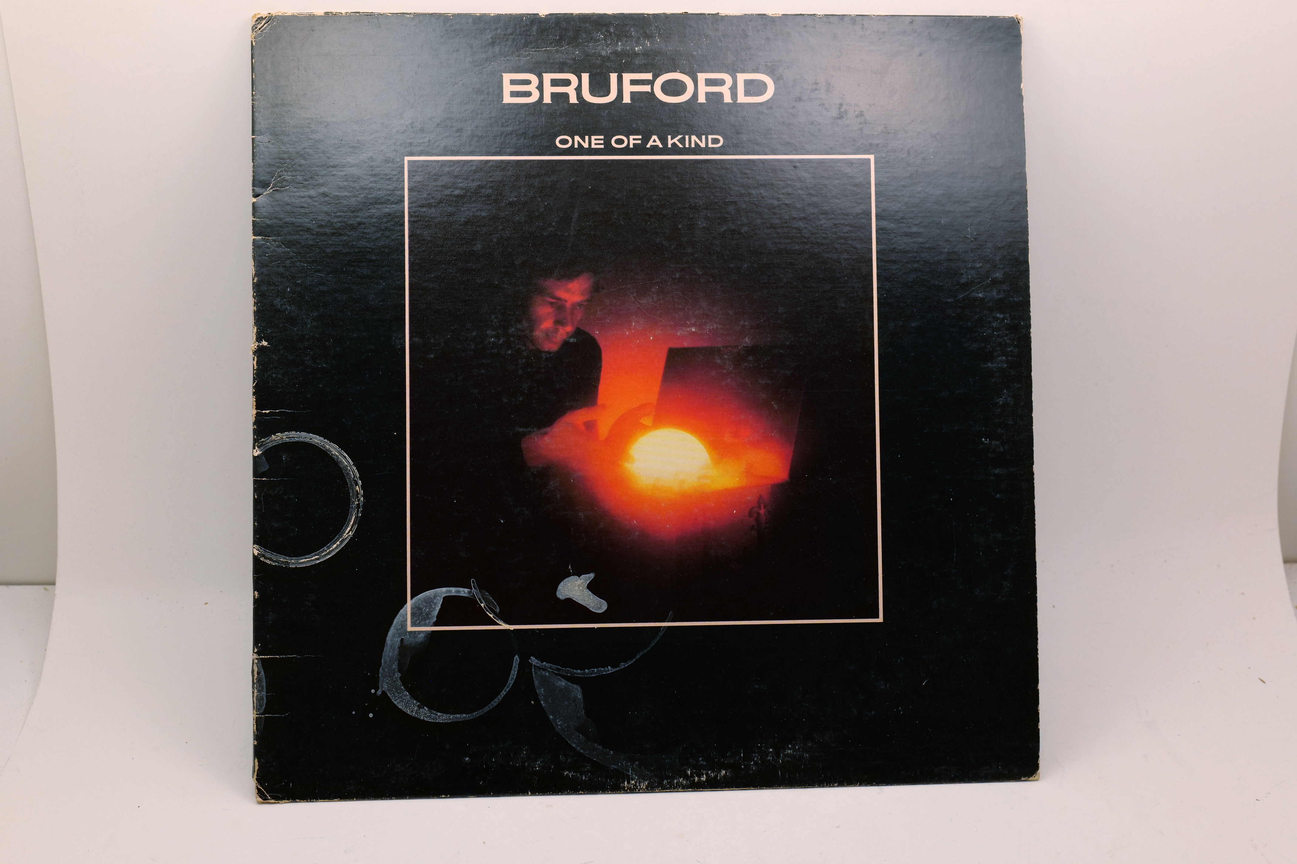 Bruford One of a Kind LP 1979 Polydor PD-1-6205 Prog Rock Jazz Fusion