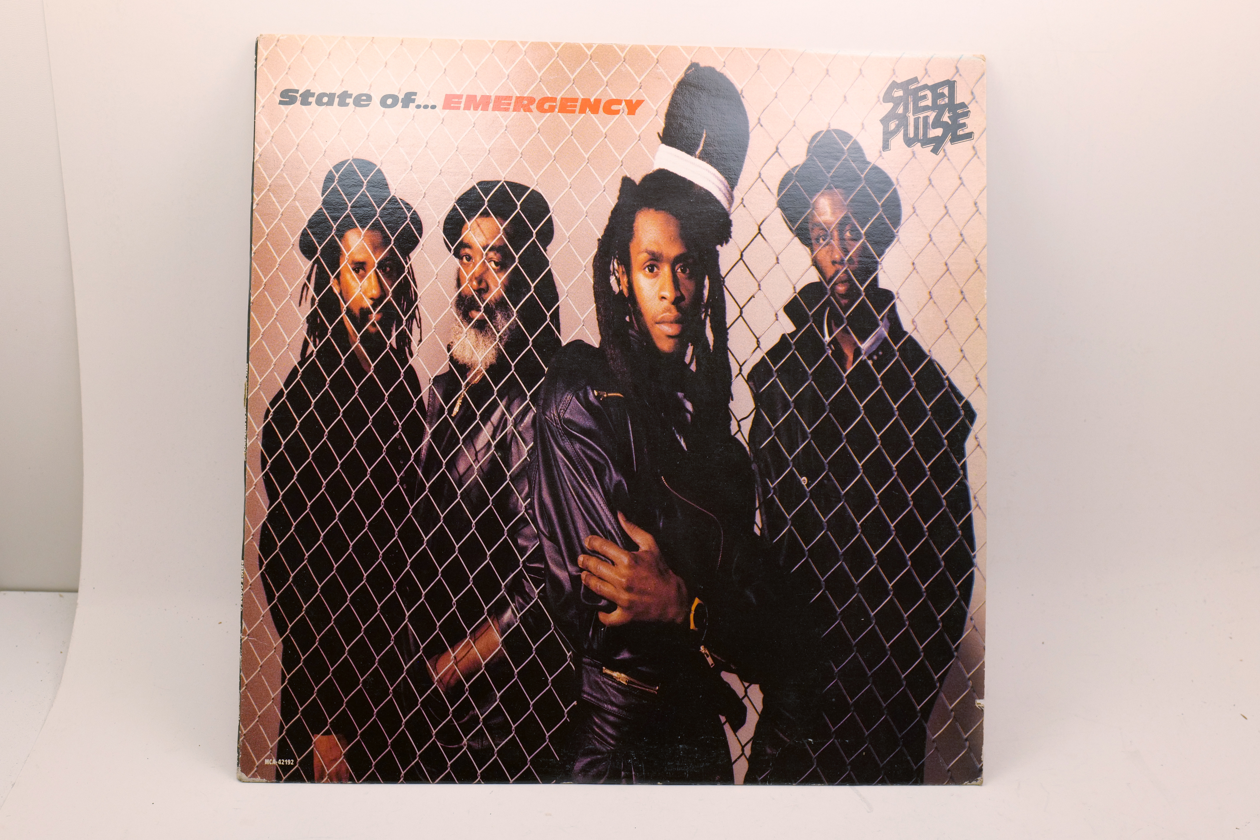 Steel Pulse State of Emergency LP 1988 MCA MCA-42192 Reggae