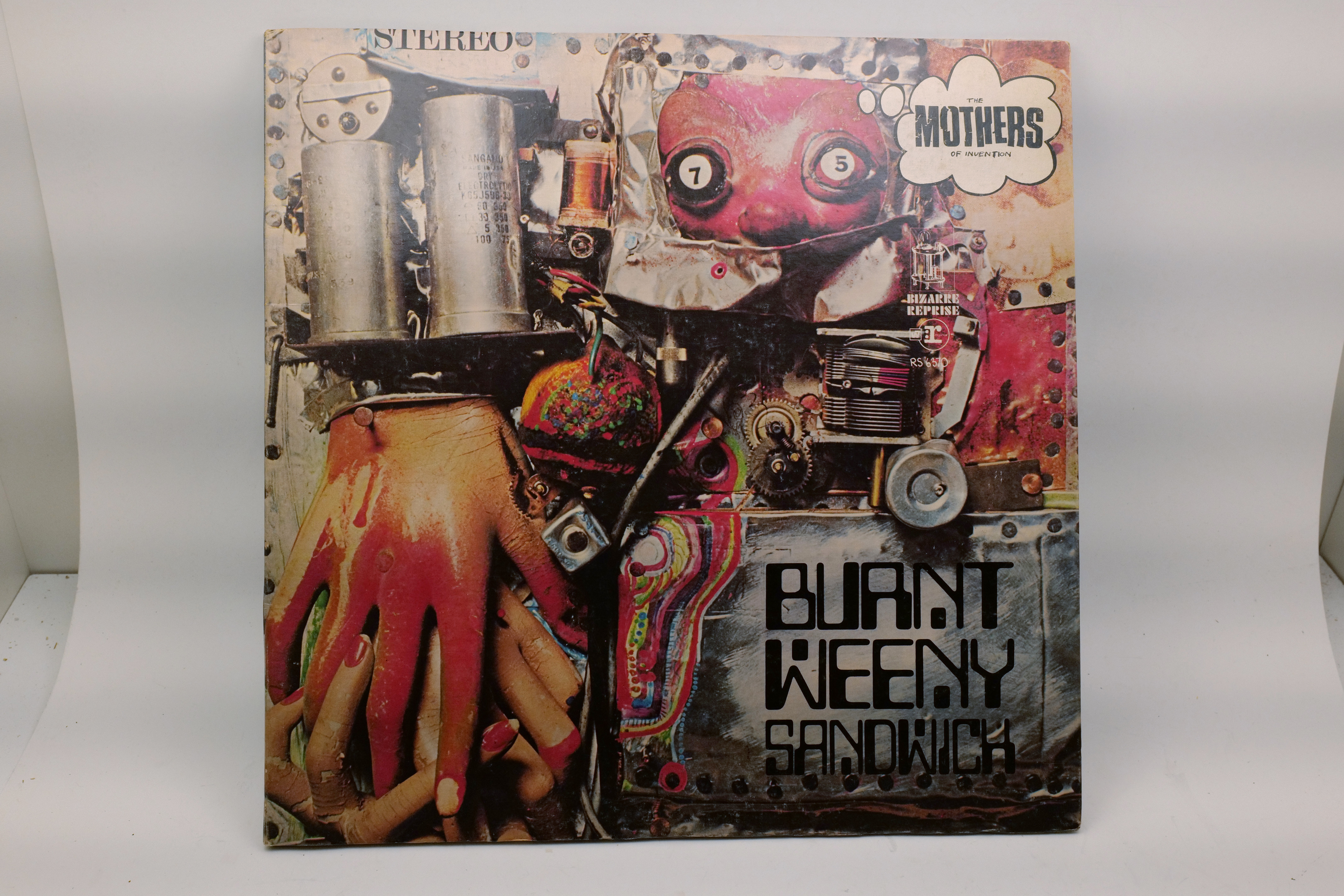 The Mothers Of Invention Burnt Weeny Sandwich LP Bizarre RS 6370 Zappa
