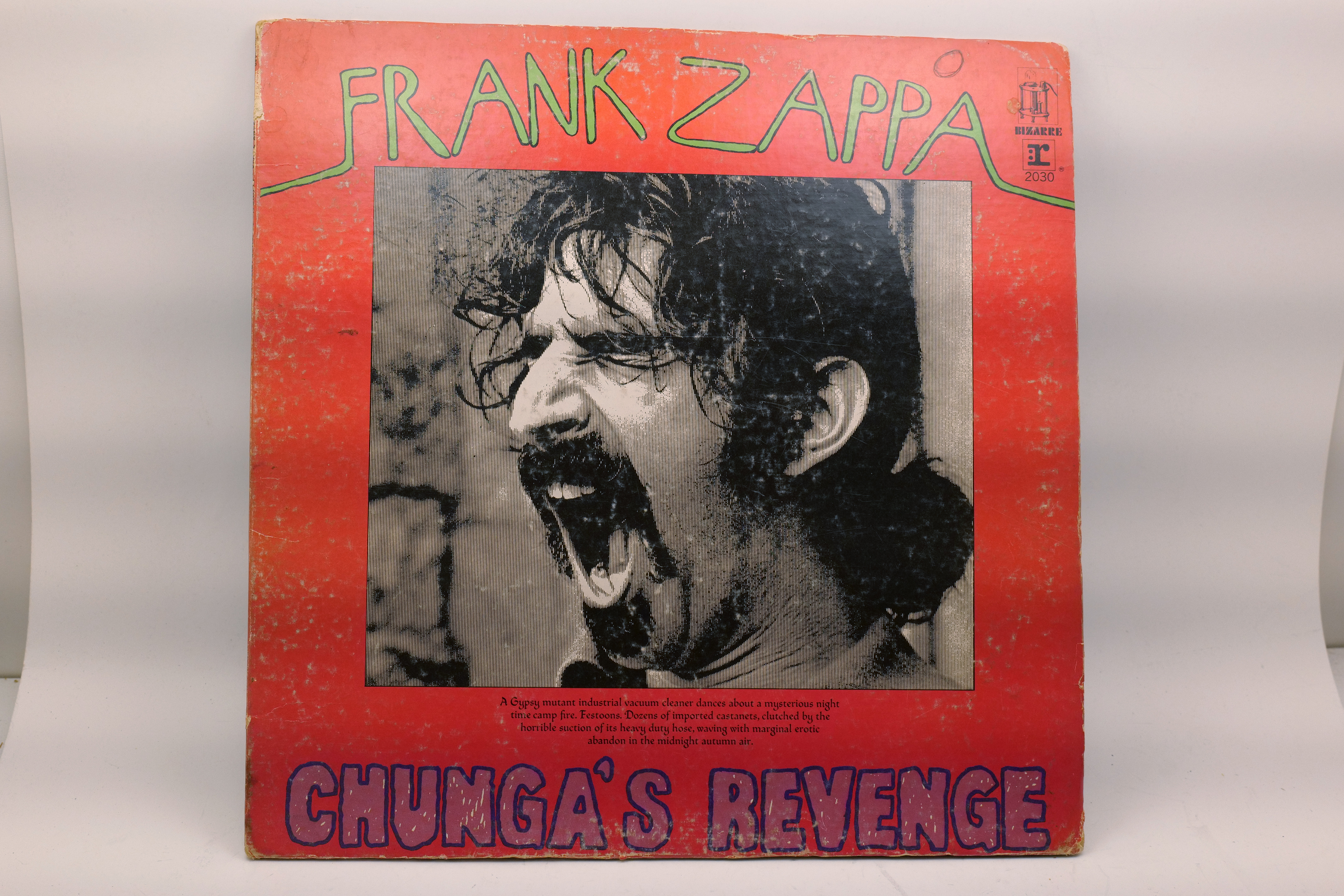 Frank Zappa Chunga's Revenge LP Bizarre MS 2030 Original Pressing