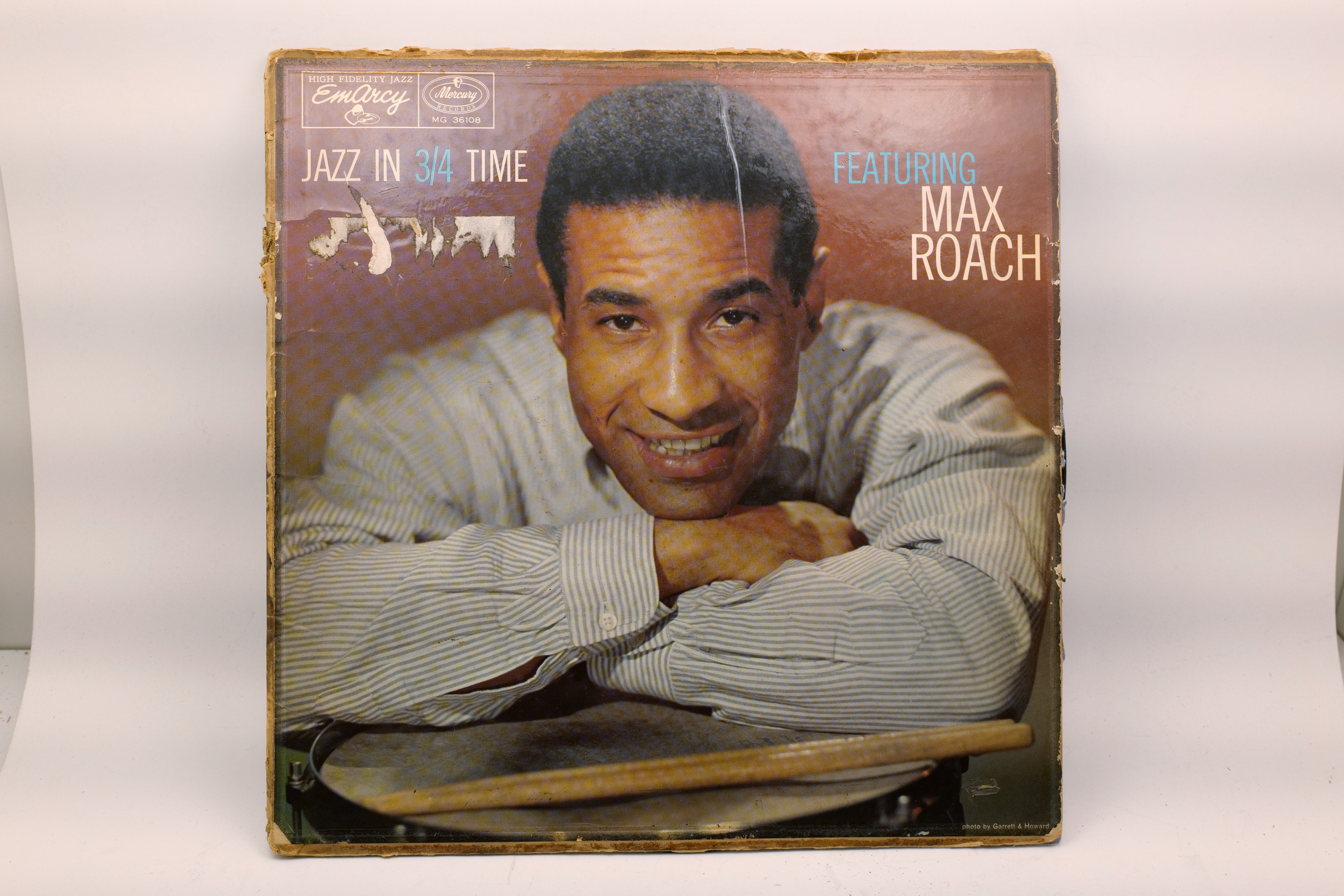 Max Roach Jazz In 3/4 Time LP EmArcy MG 36108 Mercury 1957