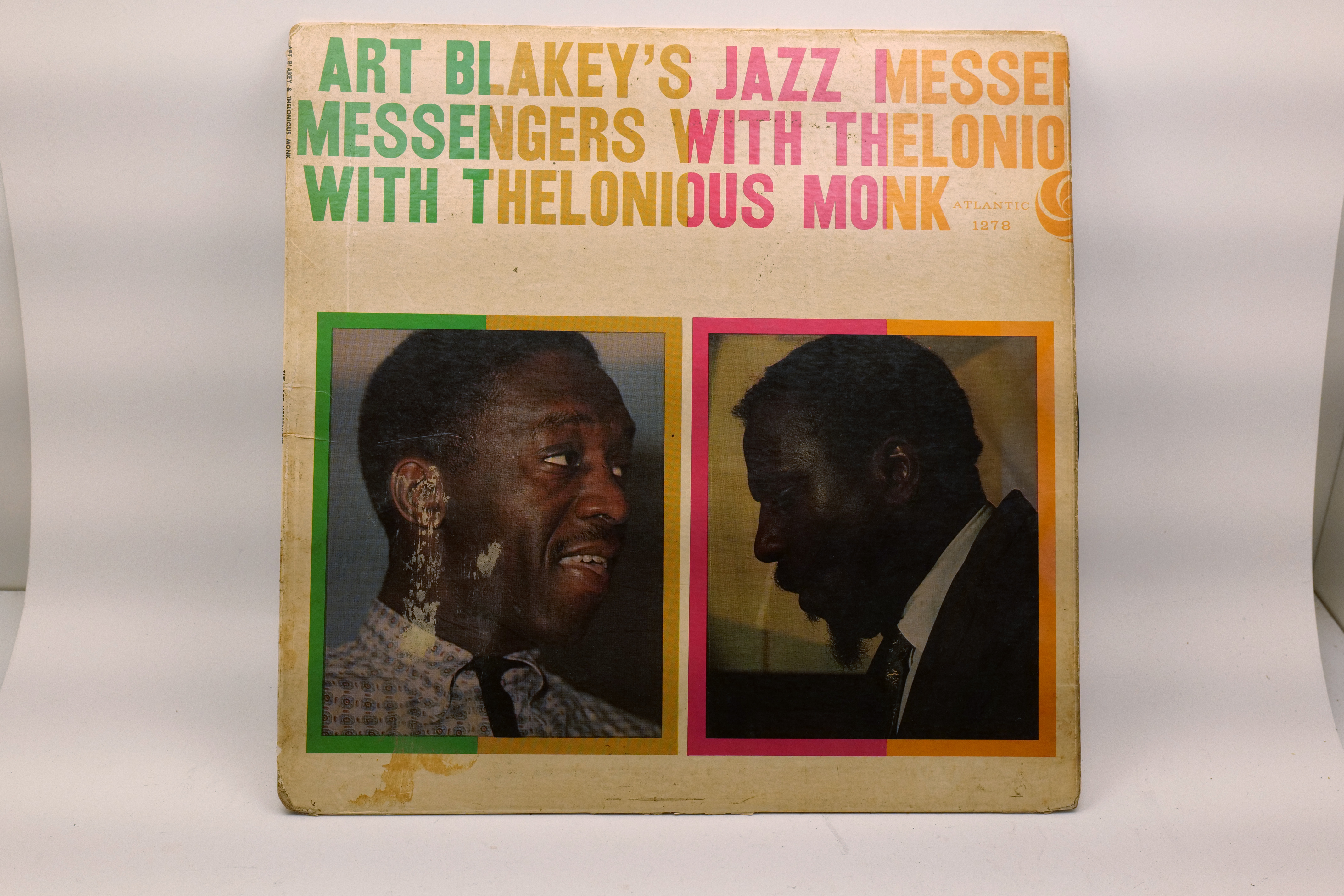 Art Blakey Jazz Messengers With Thelonious Monk LP Atlantic 1278 1958