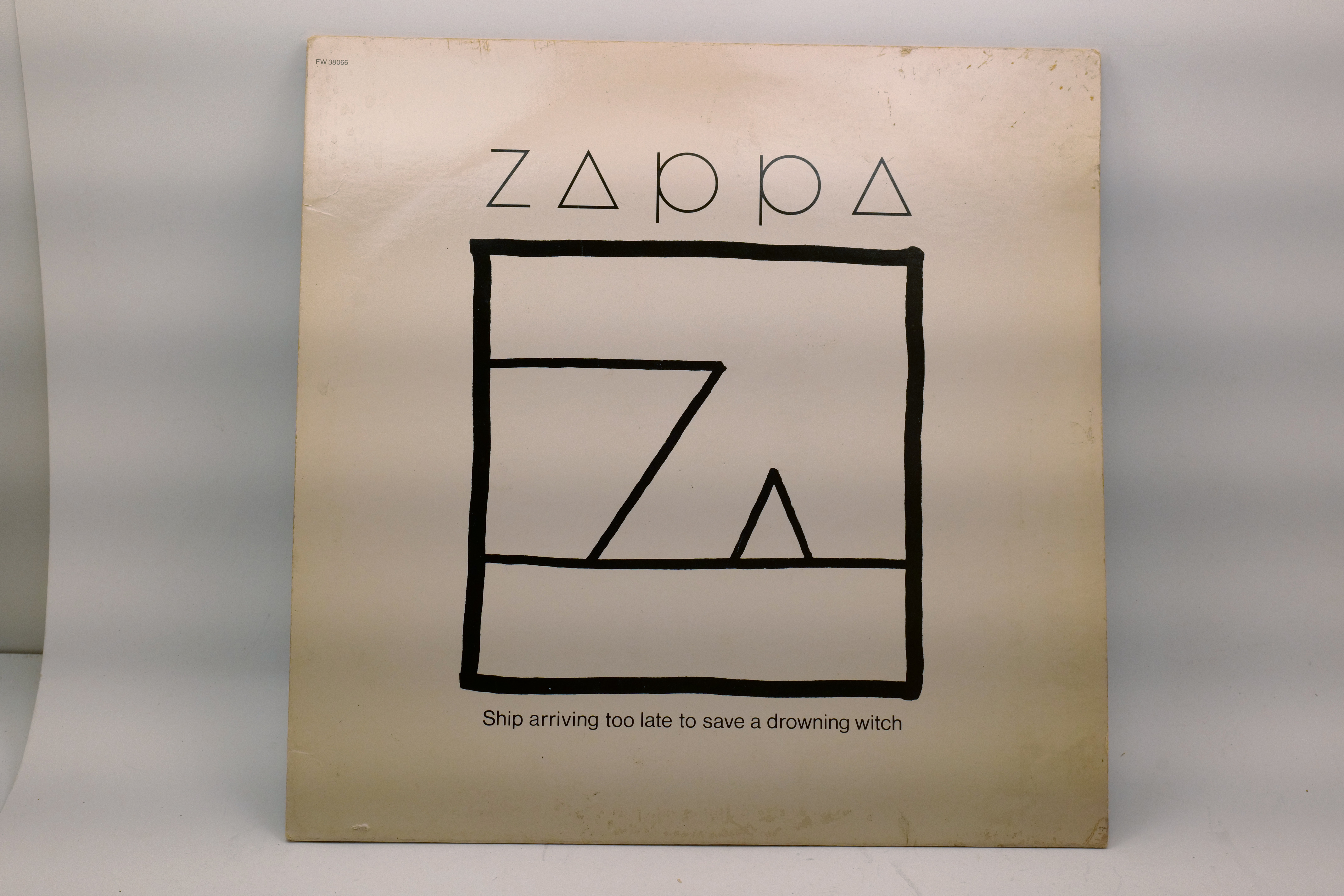 Frank Zappa Ship Arriving Too Late LP 1982 Barking Pumpkin FW 38066