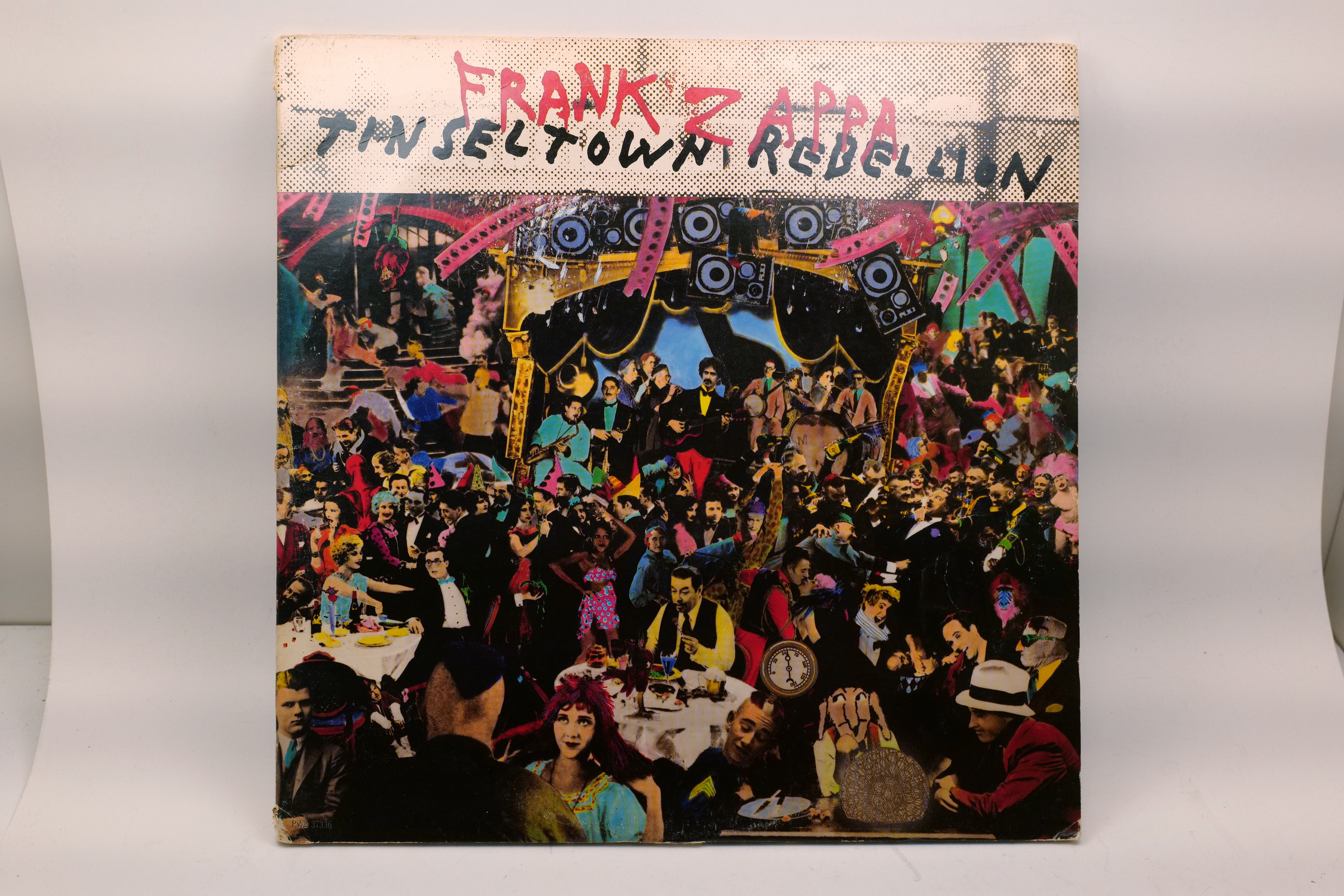 Frank Zappa Tinseltown Rebellion 2xLP 1981 Barking Pumpkin Gatefold