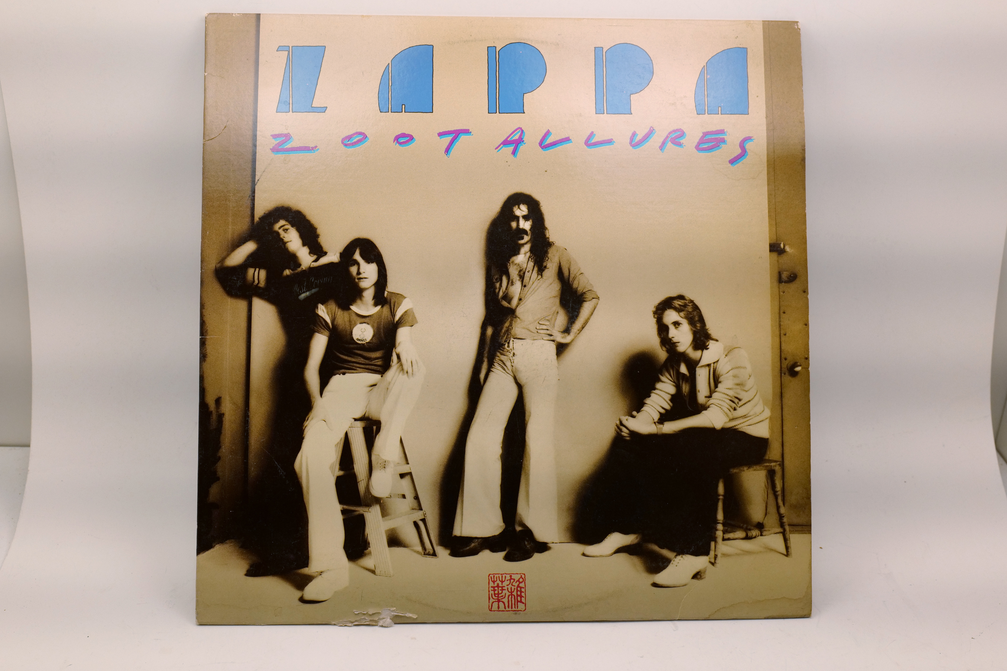 Frank Zappa Zoot Allures LP 1976 Warner Bros BS 2970 Rock