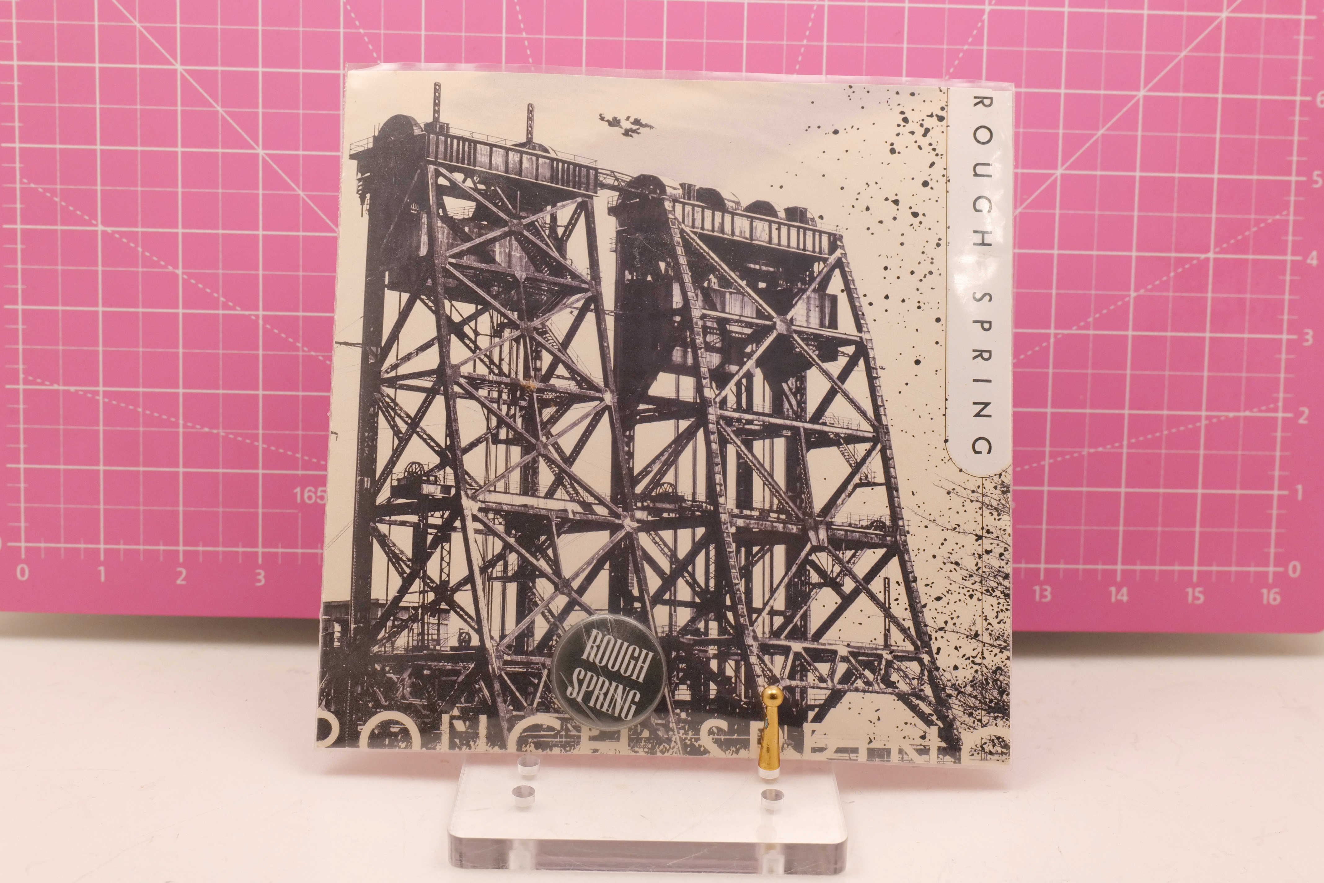 Rough Spring 7" Vinyl EP 45 RPM Indie Rock 2017 Bandcamp Release