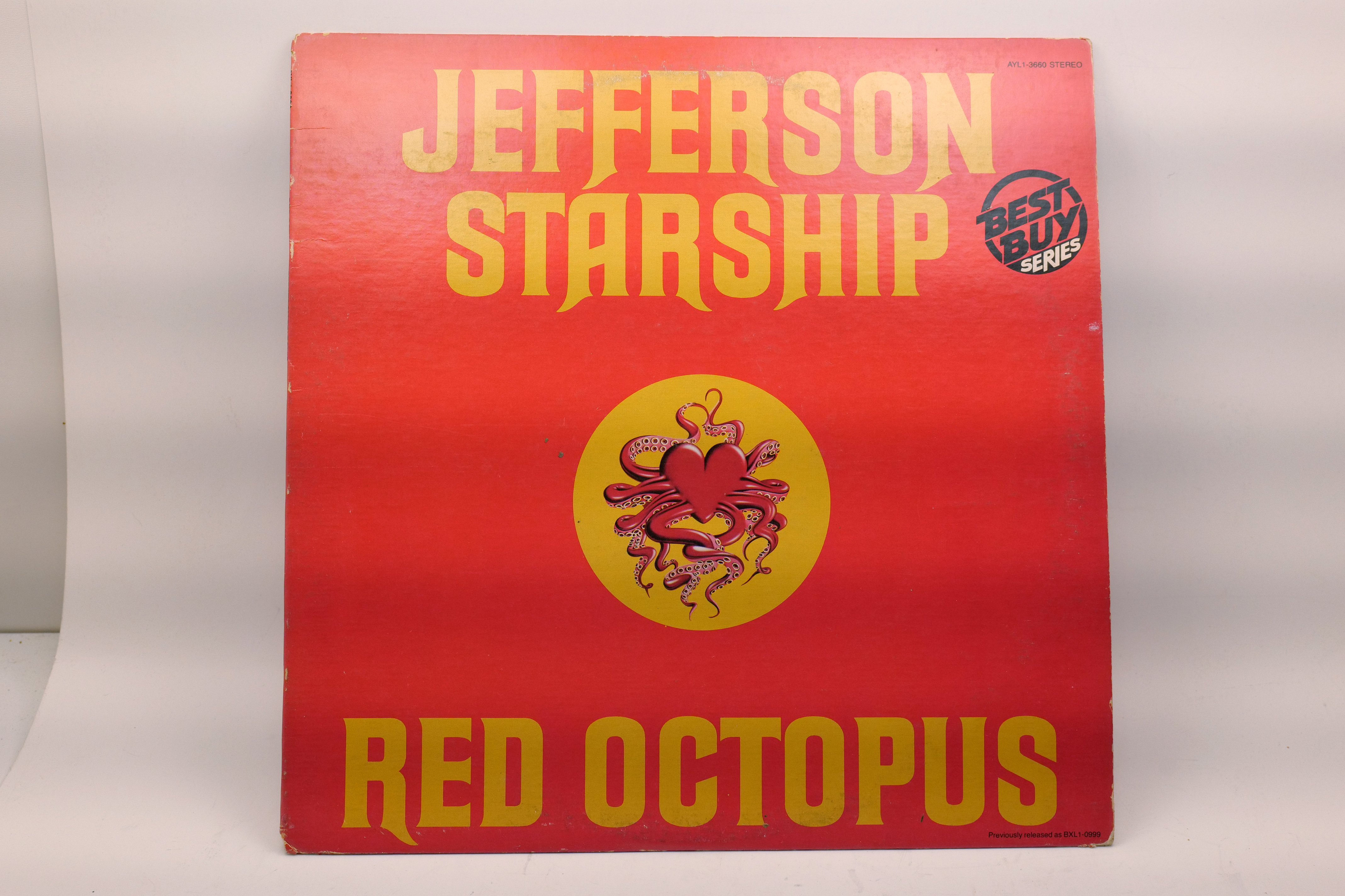 Jefferson Starship Red Octopus LP AYL1-3660 Grunt 1975 Rock Vinyl