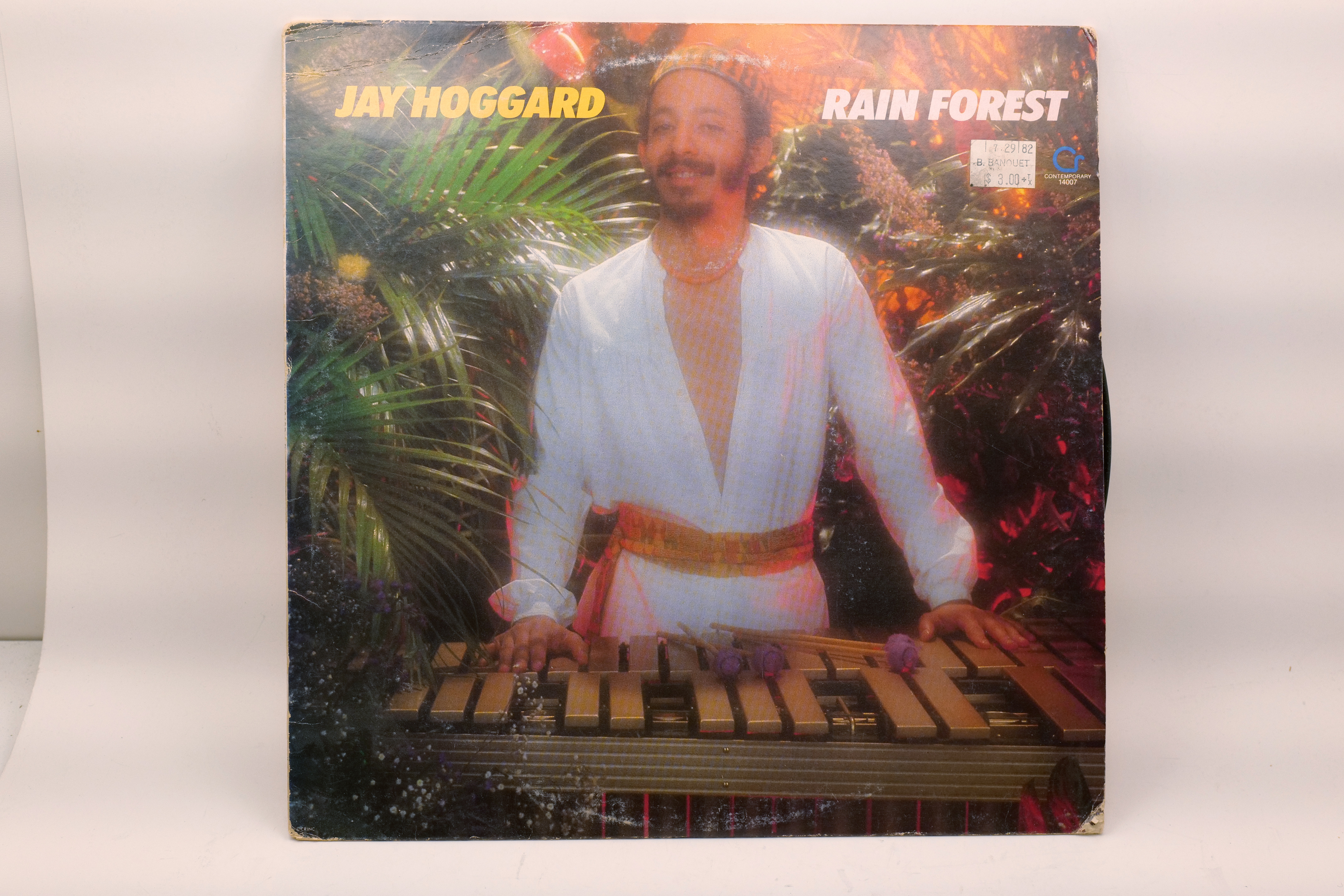 Jay Hoggard Rain Forest LP Contemporary 14007 1981 Jazz Vinyl