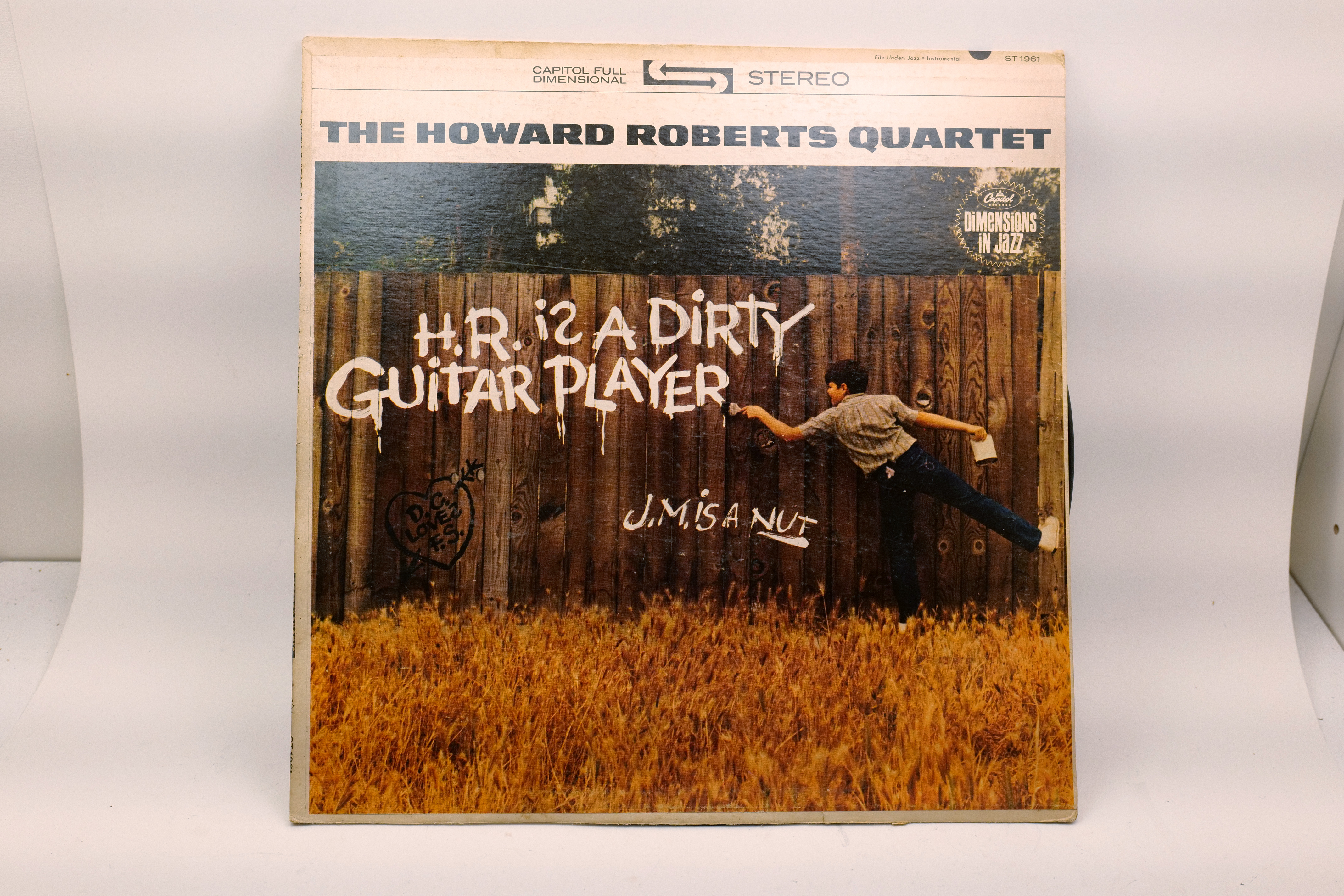 Howard Roberts Quartet H.R. Is A Dirty Guitar Player LP 1963 Capitol ST-1961 Jazz