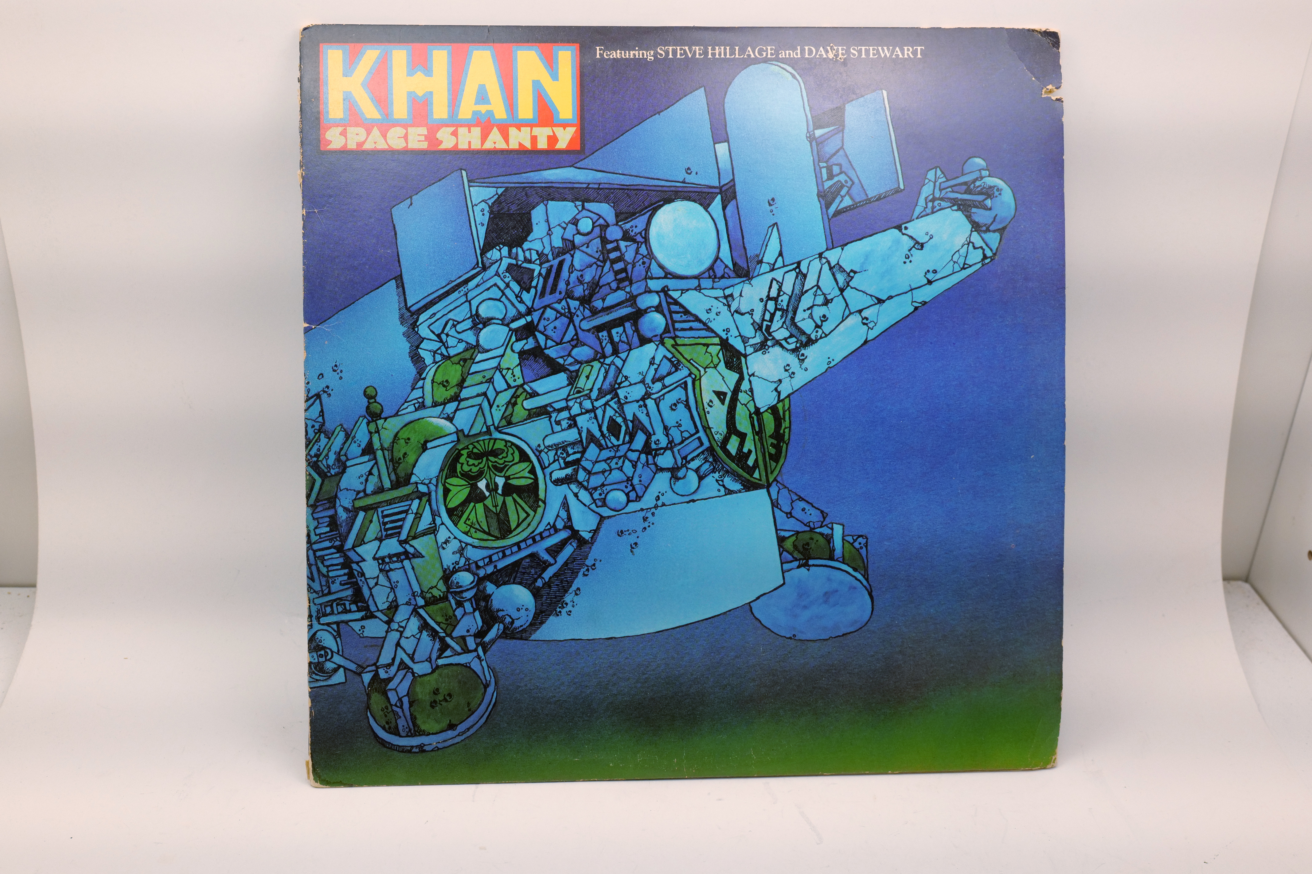 Khan Space Shanty LP 1972 PVC Prog Rock Steve Hillage