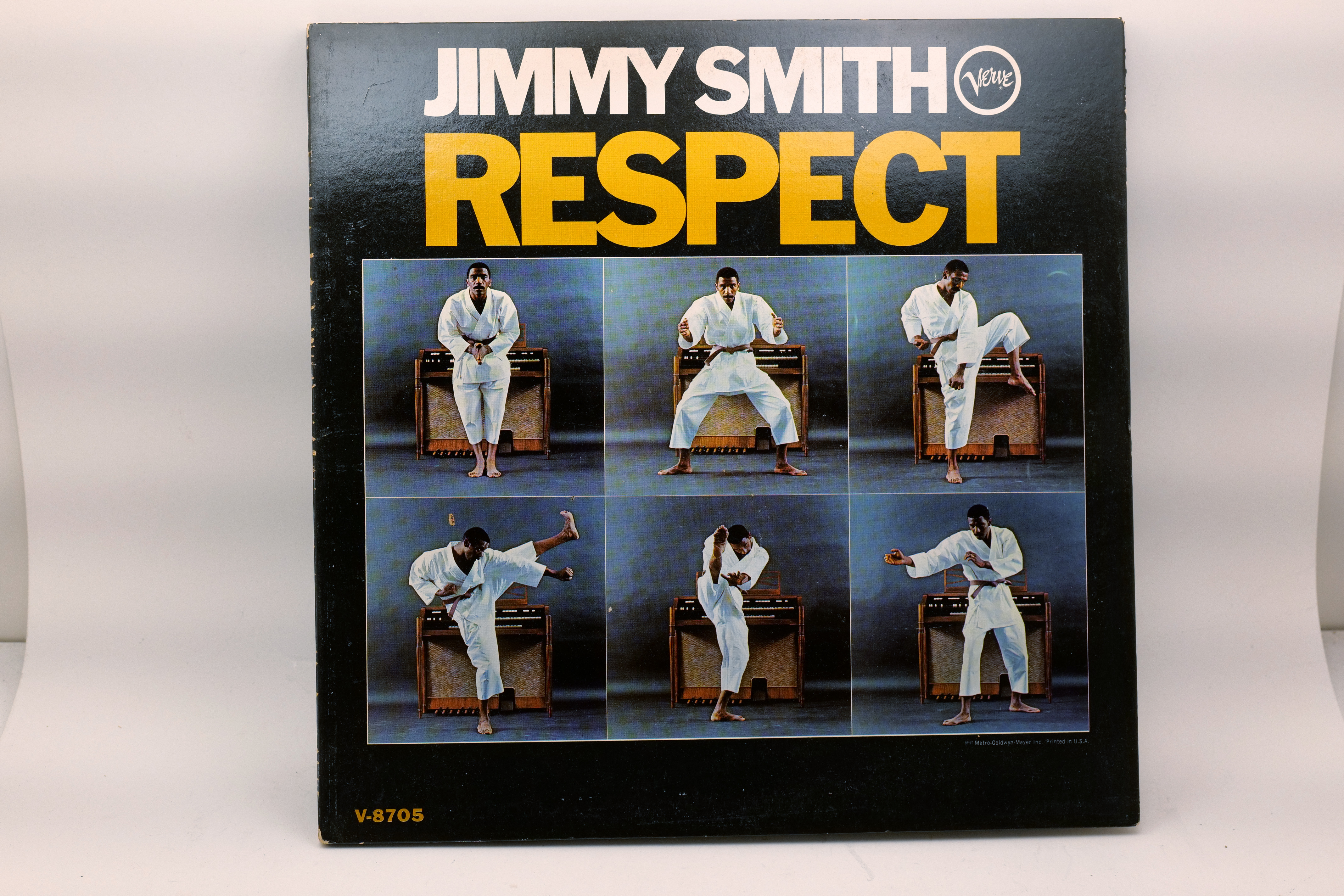 Jimmy Smith Respect LP Verve V-8705 Jazz Vinyl 1967 Original