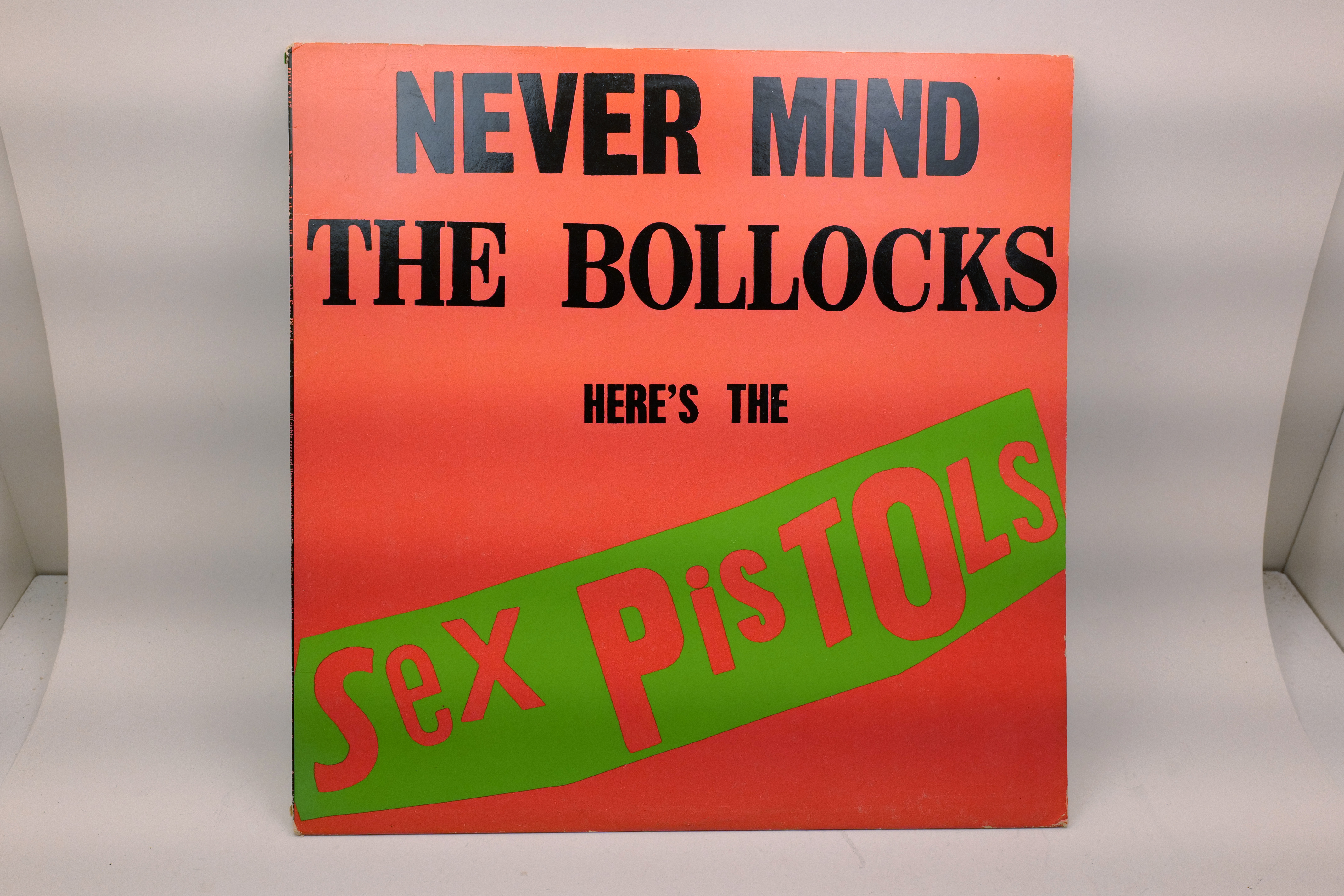 Sex Pistols Never Mind The Bollocks LP Cover Only 1977 Warner Bros