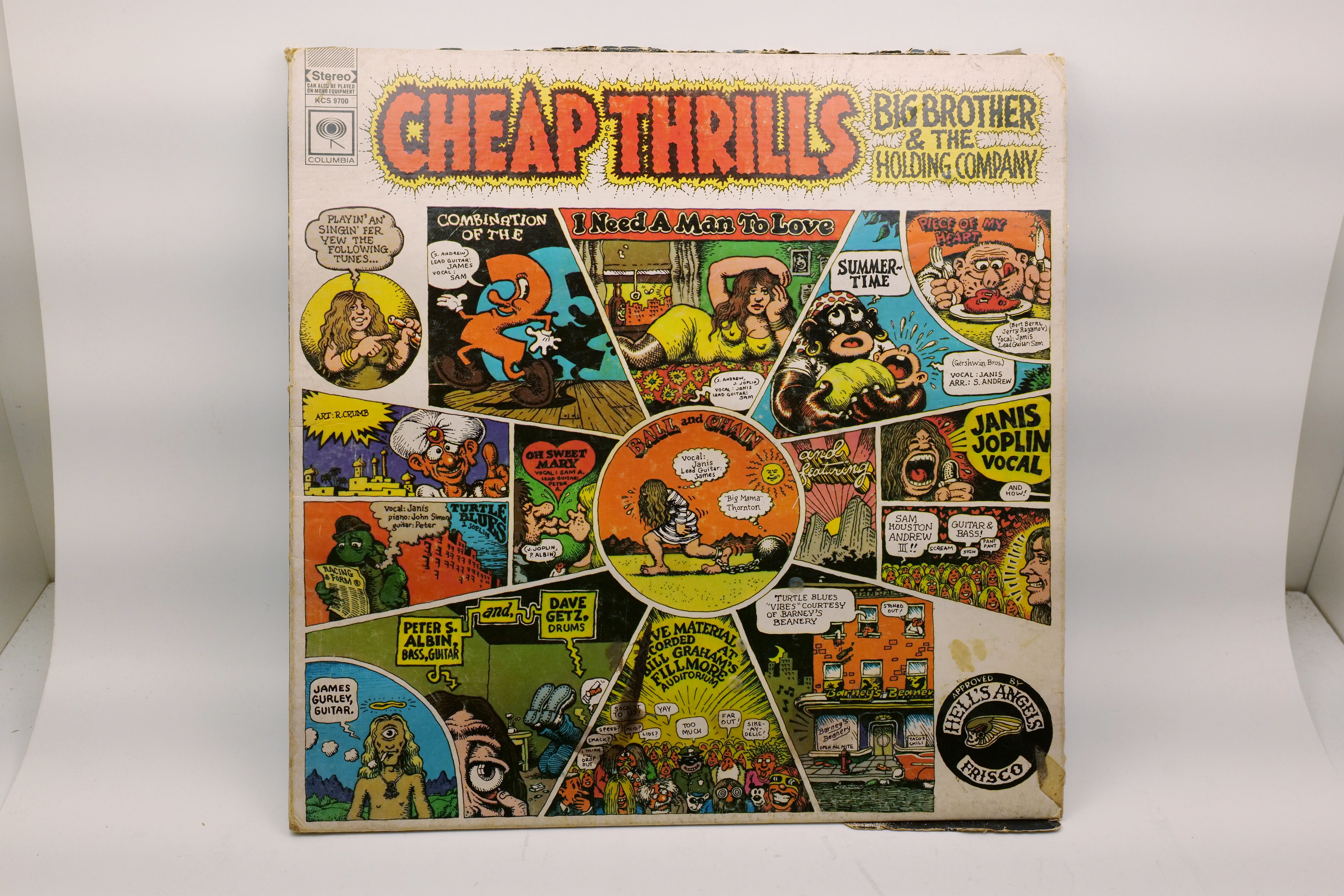 Big Brother Cheap Thrills LP Gatefold Cover Only Columbia KCS 9700
