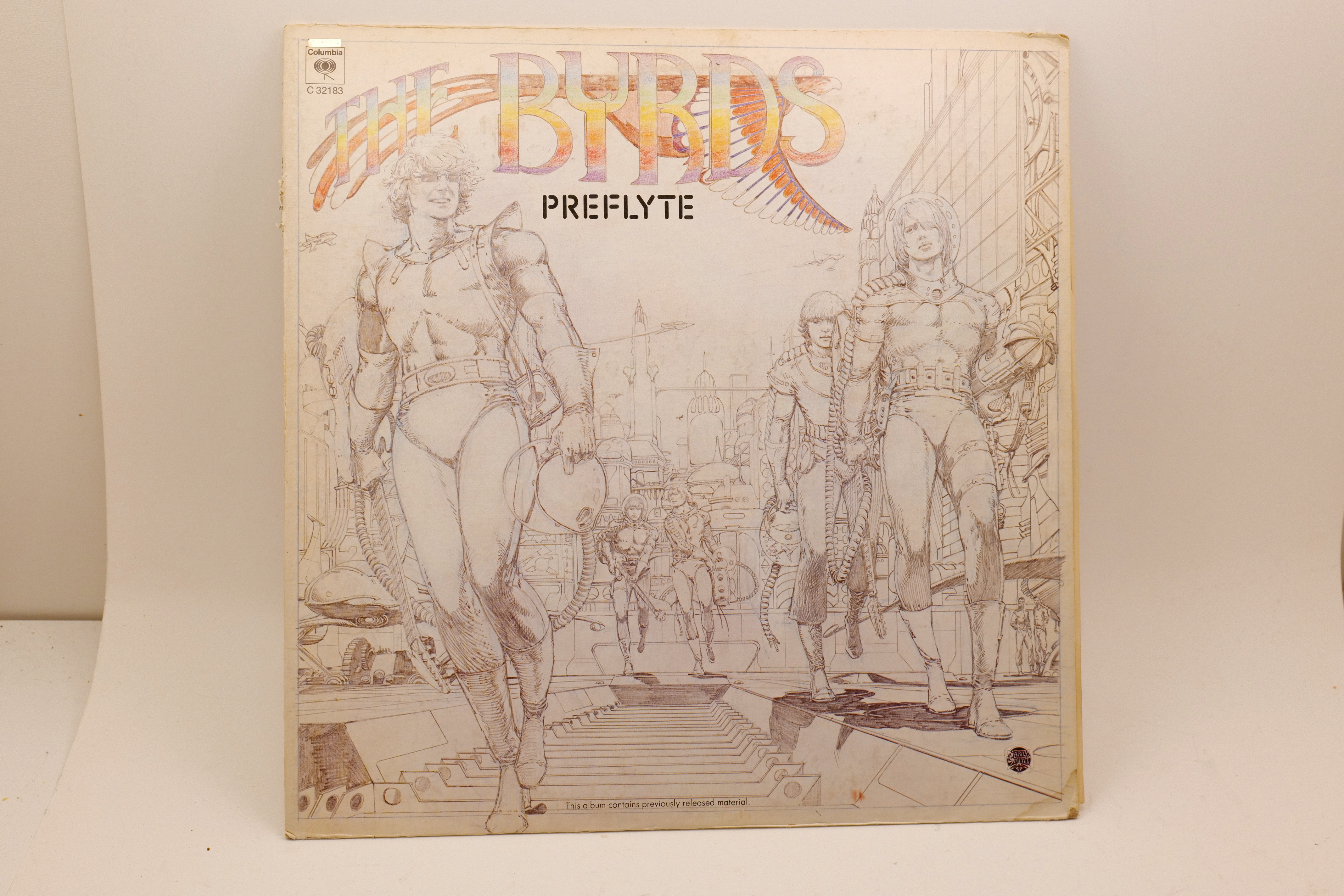 The Byrds Preflyte LP Vinyl Columbia C 32183 Rock Compilation