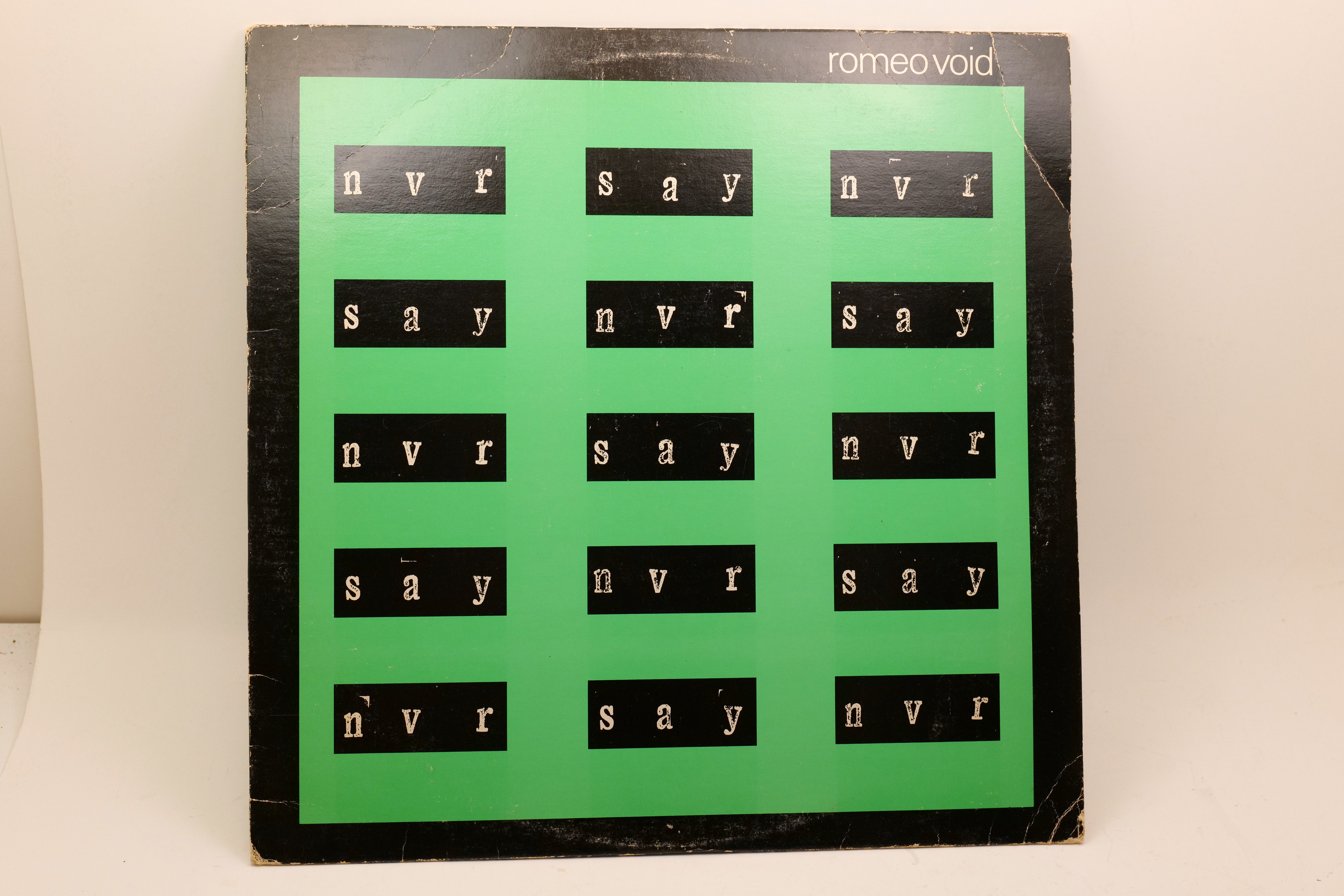 Romeo Void Never Say Never 12" Single 1981 415 Records 415A-0007 Vinyl EP