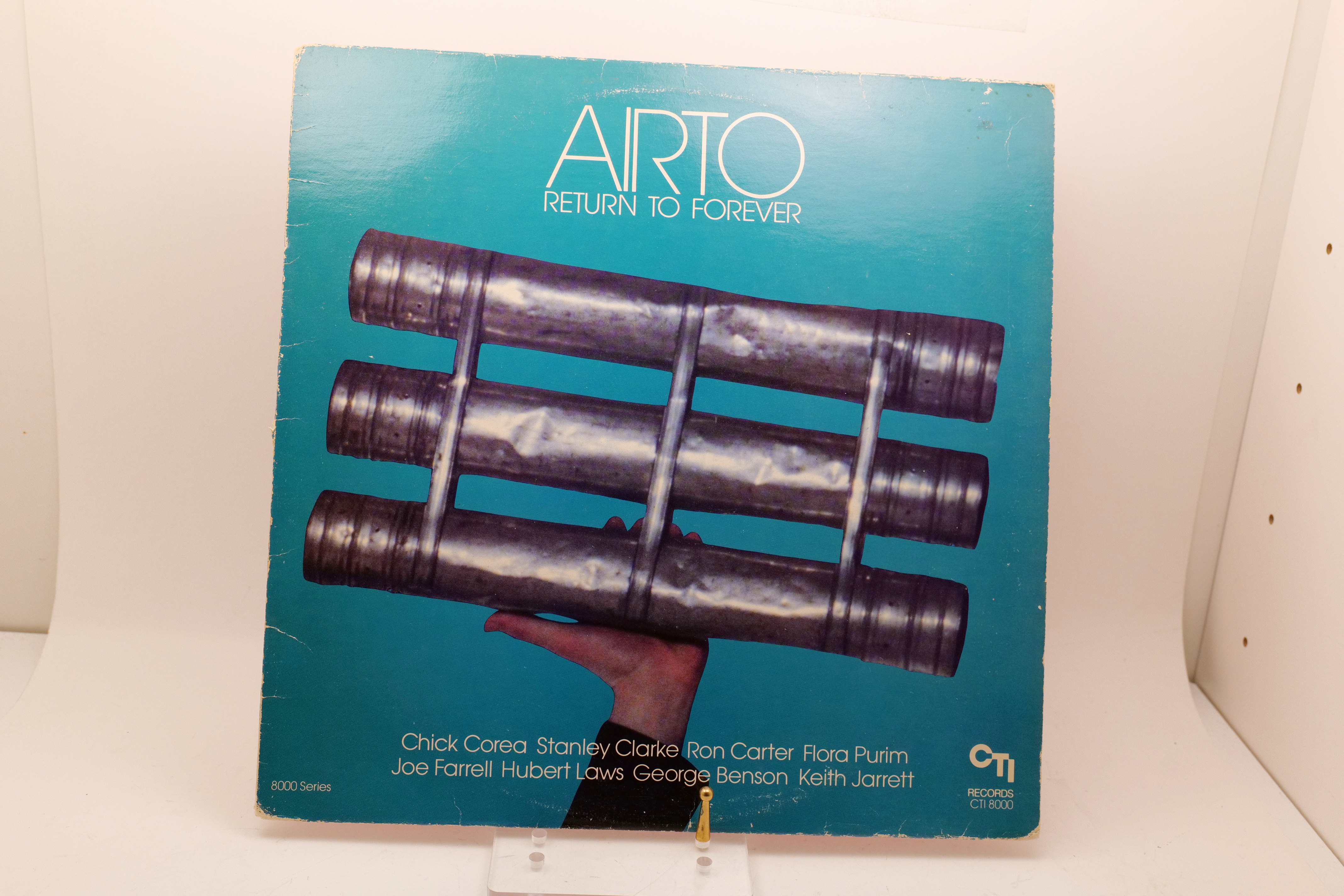 Airto Return To Forever LP Vinyl CTI 8000 Jazz Fusion 1972