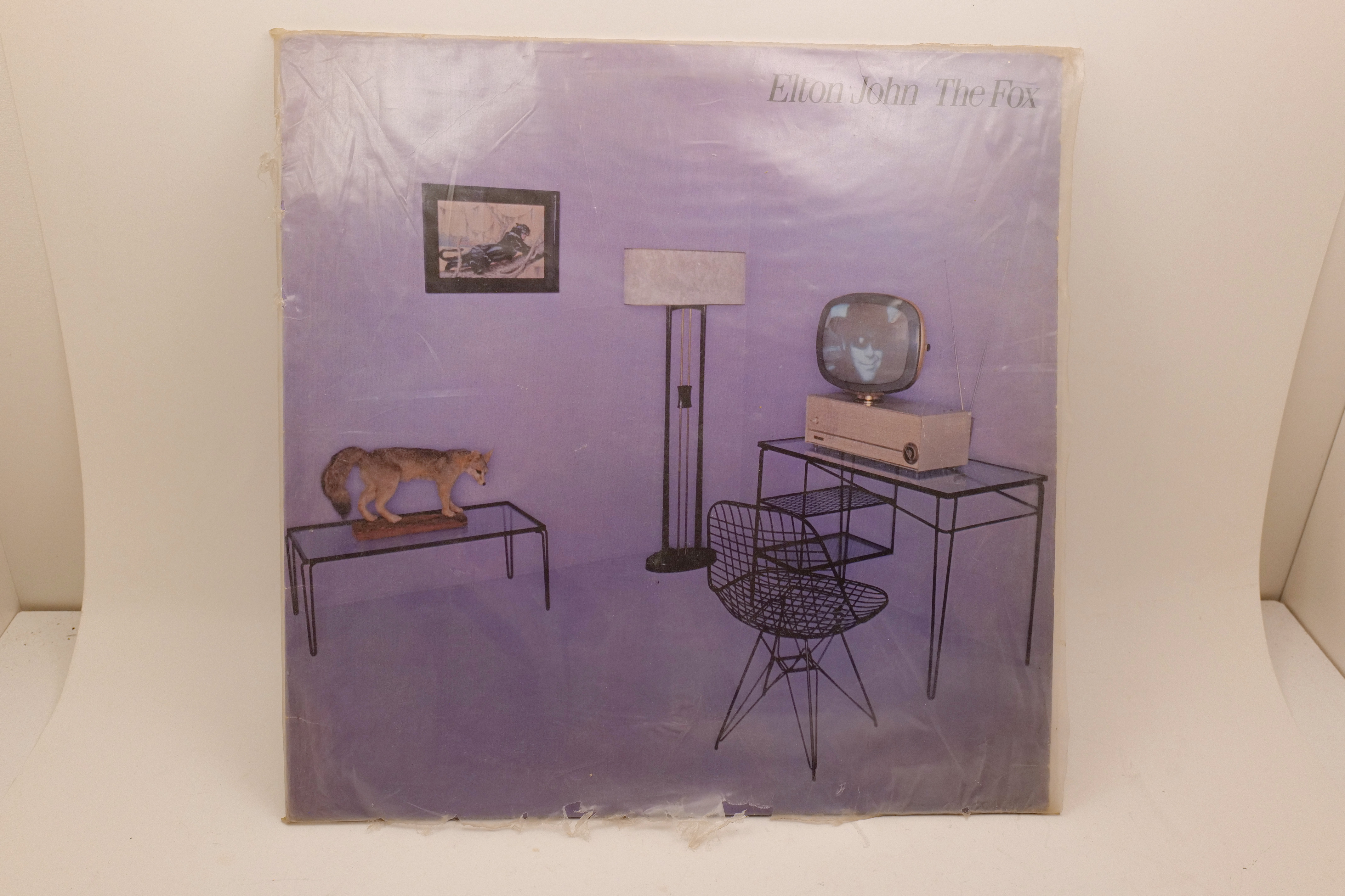 Elton John The Fox LP 1981 Geffen GHS 2002 Vinyl Record