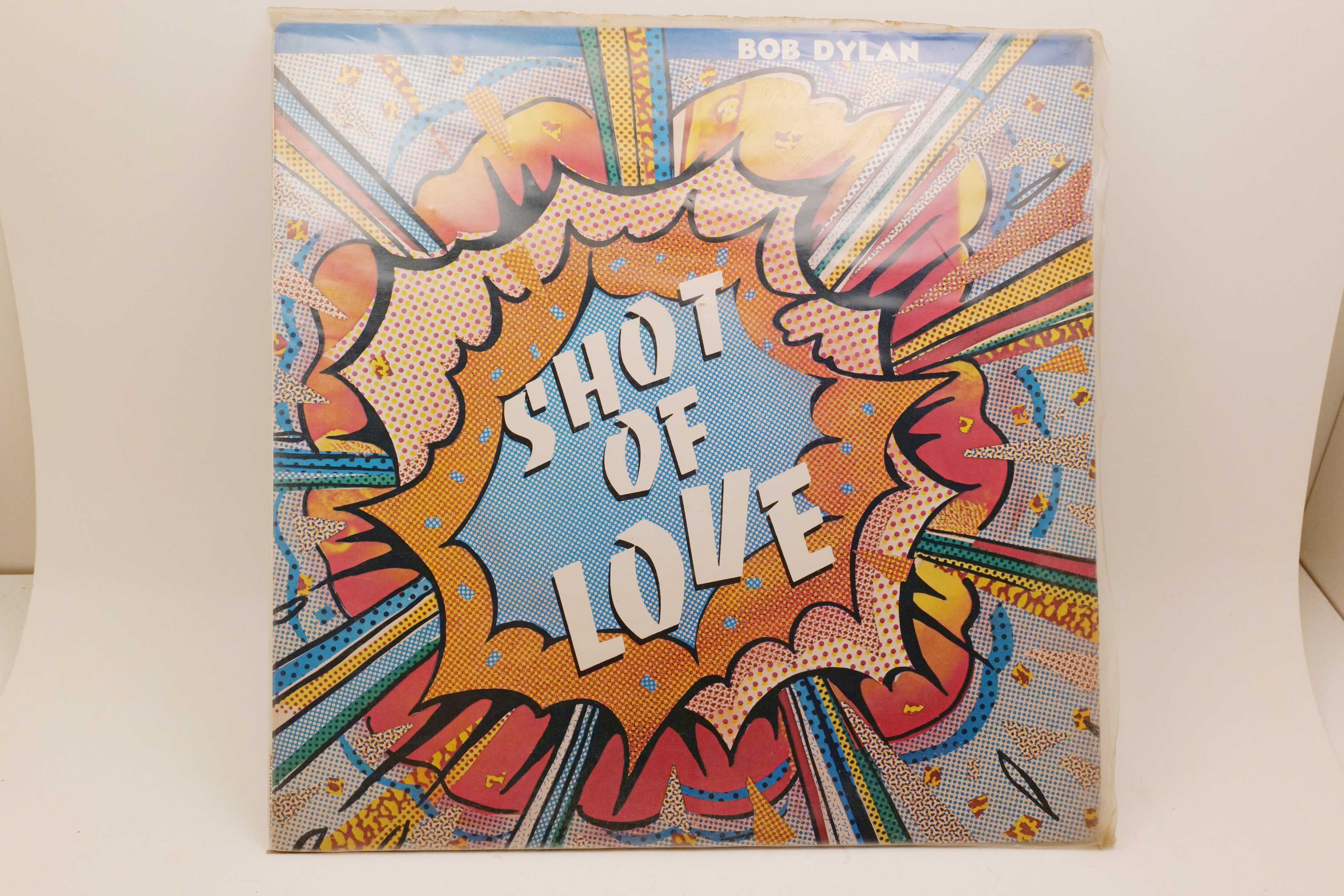 Bob Dylan Shot of Love LP 1981 Columbia TC 37496 Vinyl Record Album
