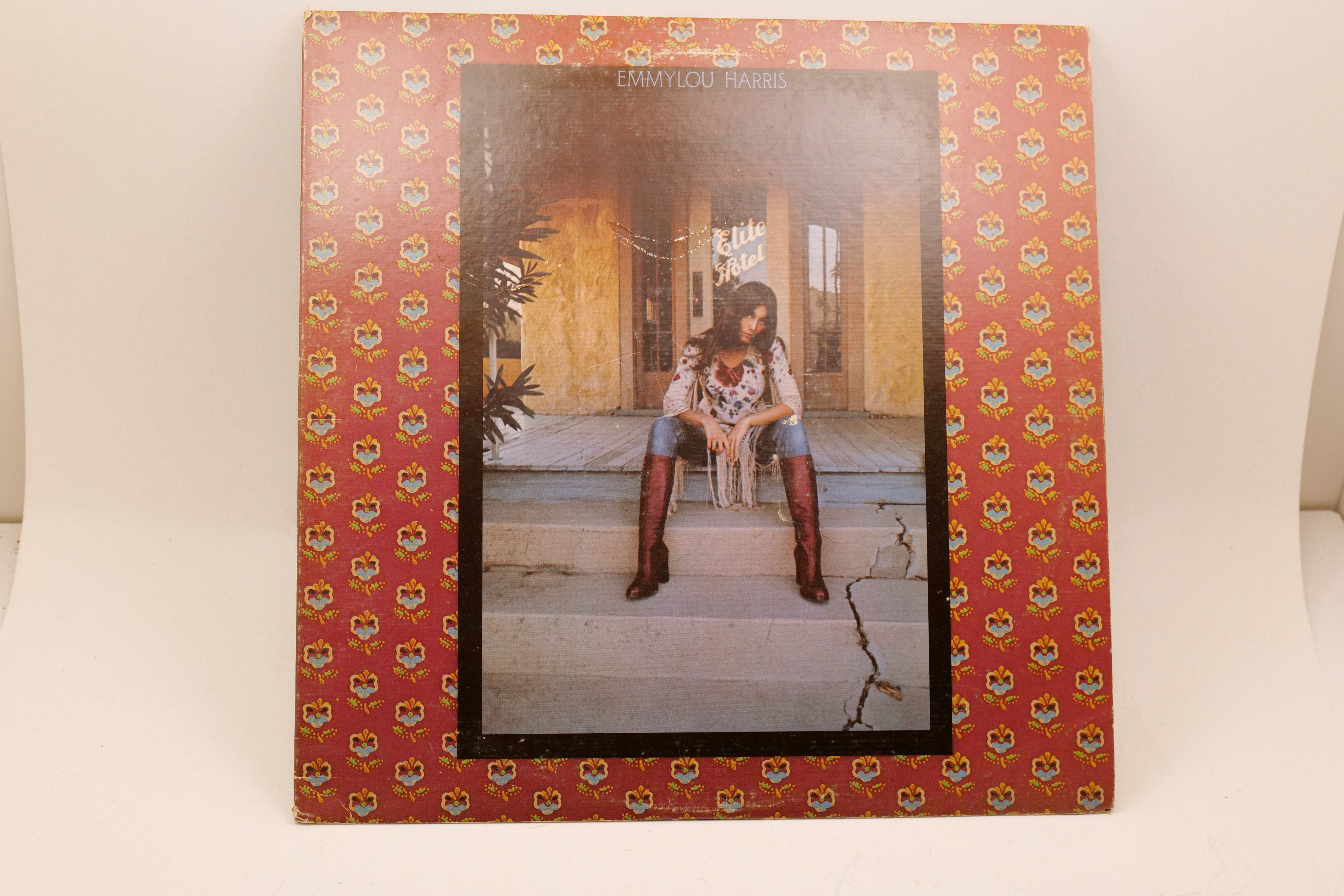 Emmylou Harris Elite Hotel LP 1975 Reprise MS 2236 Vinyl Record Album