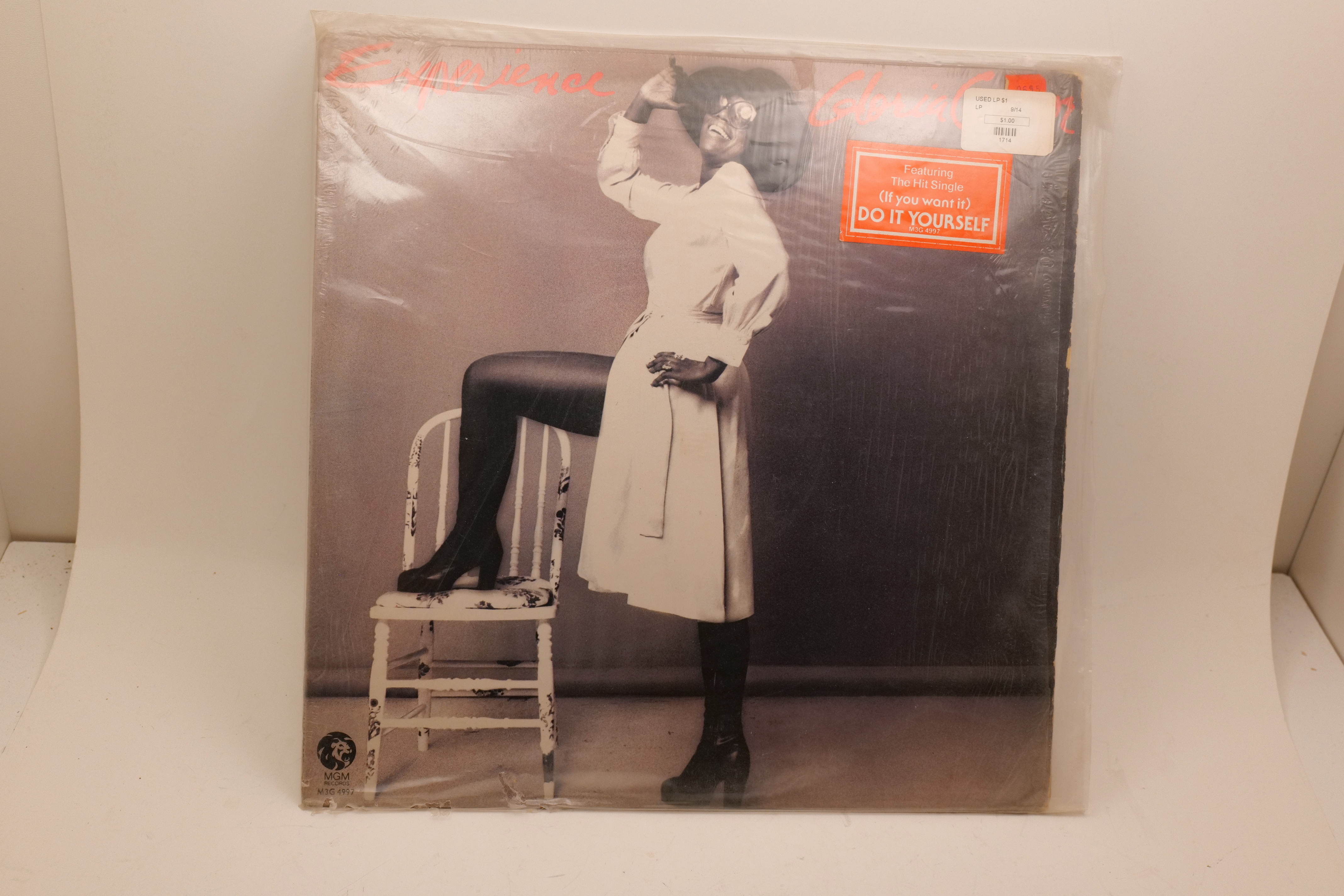 Gloria Gaynor Experience LP 1975 MGM M3G 4997 Vinyl Record Album Disco