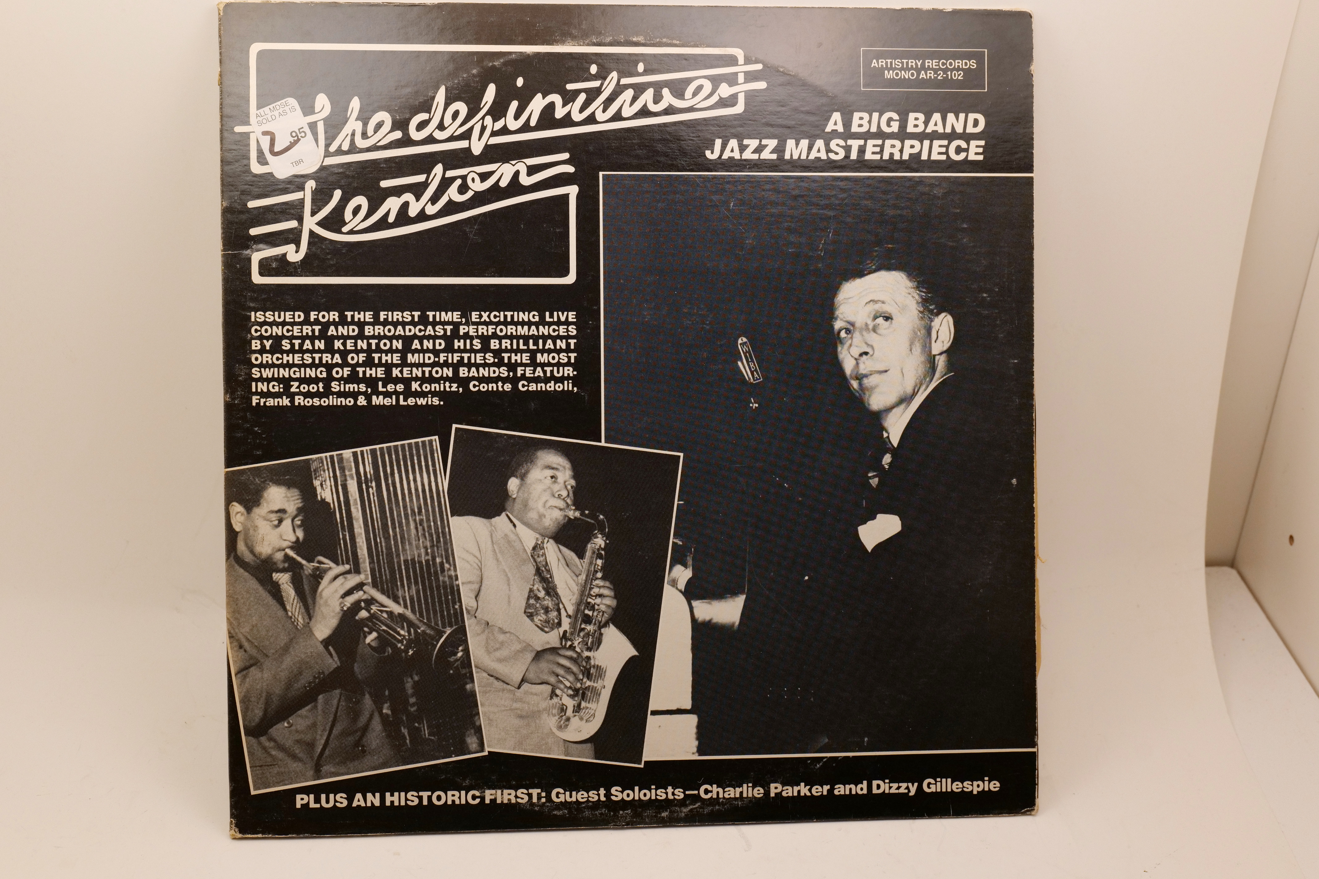 Stan Kenton The Definitive Kenton 2xLP AR-2-102 Artistry Jazz Big Band