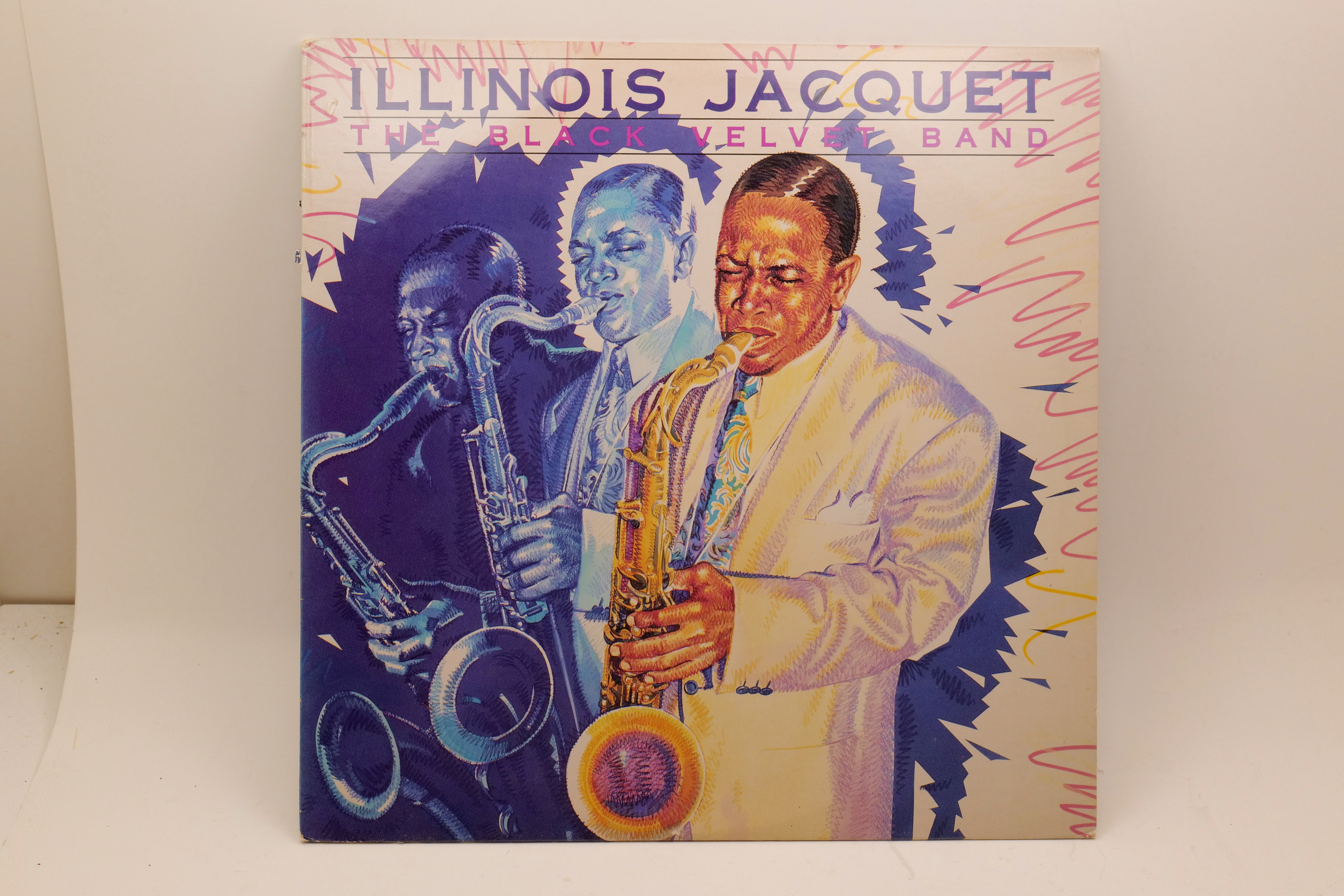 Illinois Jacquet The Black Velvet Band LP Bluebird 6571-1-RB Jazz Blues
