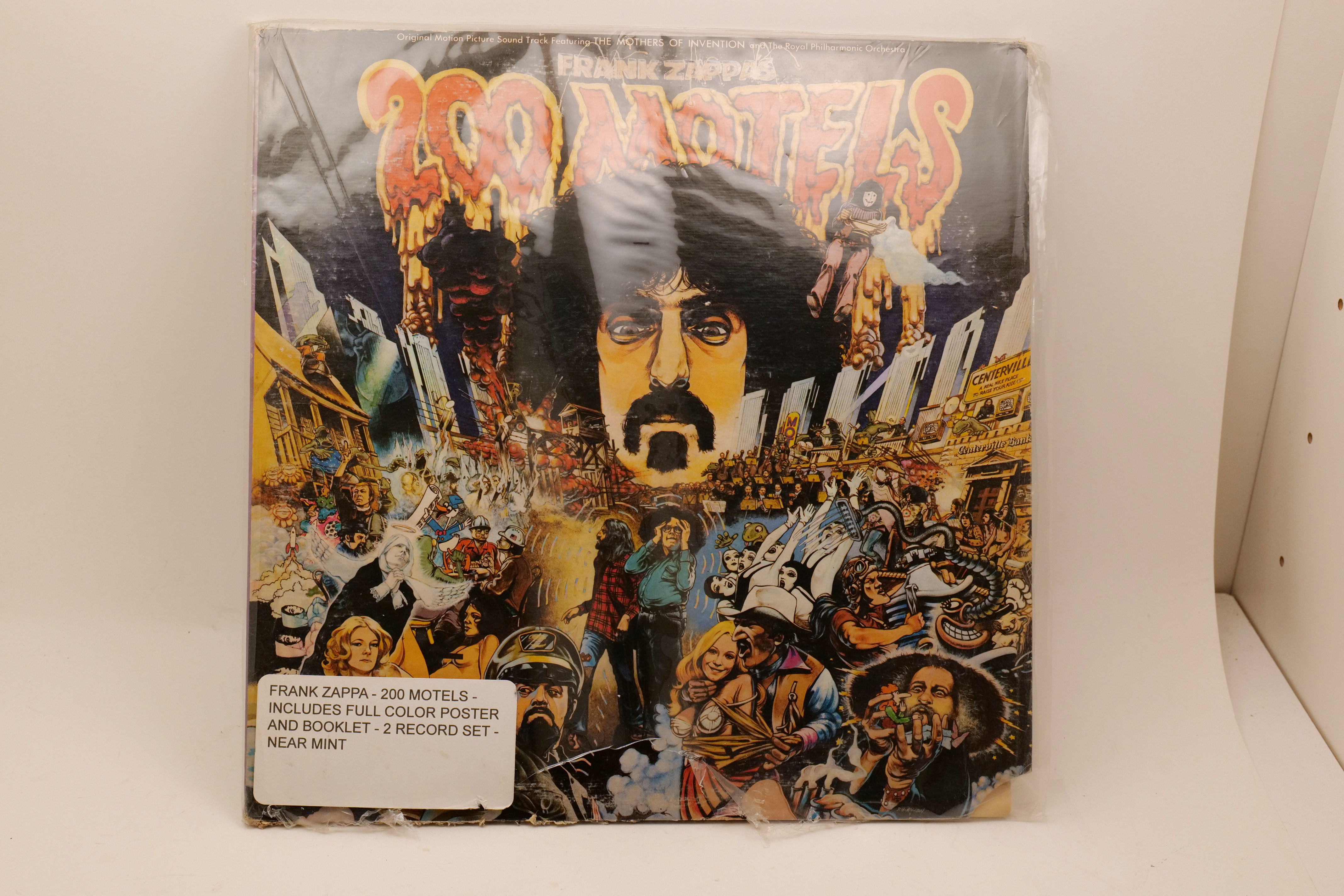 Frank Zappa 200 Motels 2xLP UA UAS-9956 1971 Gatefold Soundtrack