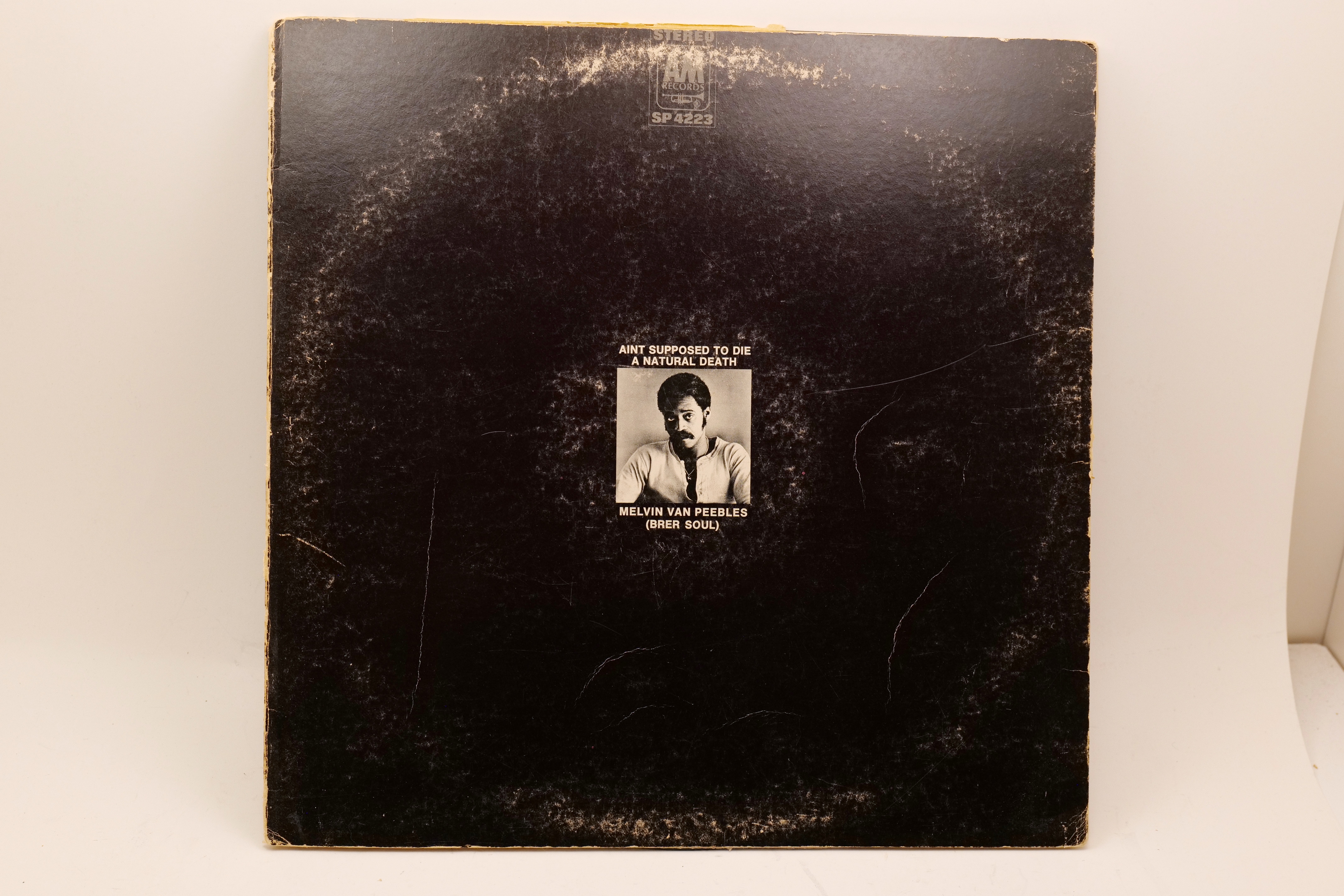 Melvin Van Peebles Ain't Supposed To Die A Natural Death LP 1971 A&M SP-4223