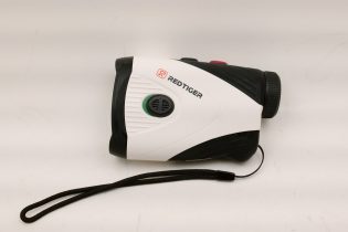 RedTiger Laser Rangefinder Golf Hunting Range Finder Black White