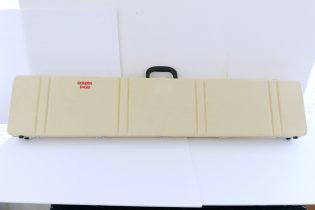 Golden Eagle Hard Rifle Gun Case 48x9 Aluminum Red Lined Lockable Case