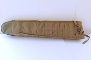 Eberlestock Tactical Rifle Scabbard MOLLE Tan Padded Carry Case