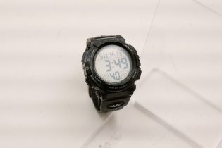 SKMEI 1258 Digital Sport Watch Black WR 50M Alarm Chrono LED