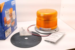 ECCO 6650A Amber Strobe Beacon Light 12-24V Permanent Mount Open Box